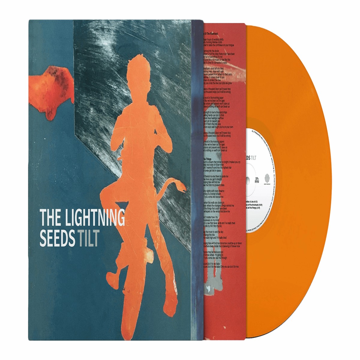 The Lightning Seeds : Tilt (Orange Vinyl)