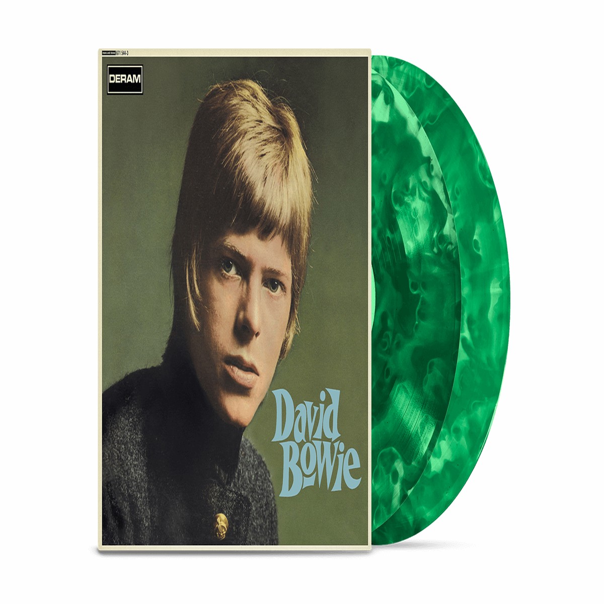 David Bowie : David Bowie (Green Swirl Vinyl)
