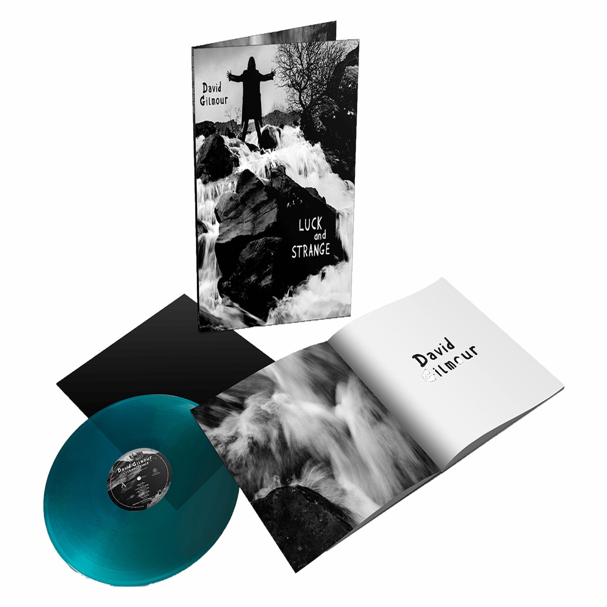 David Gilmour : Luck and Strange (Translucent Sea Blue Vinyl)