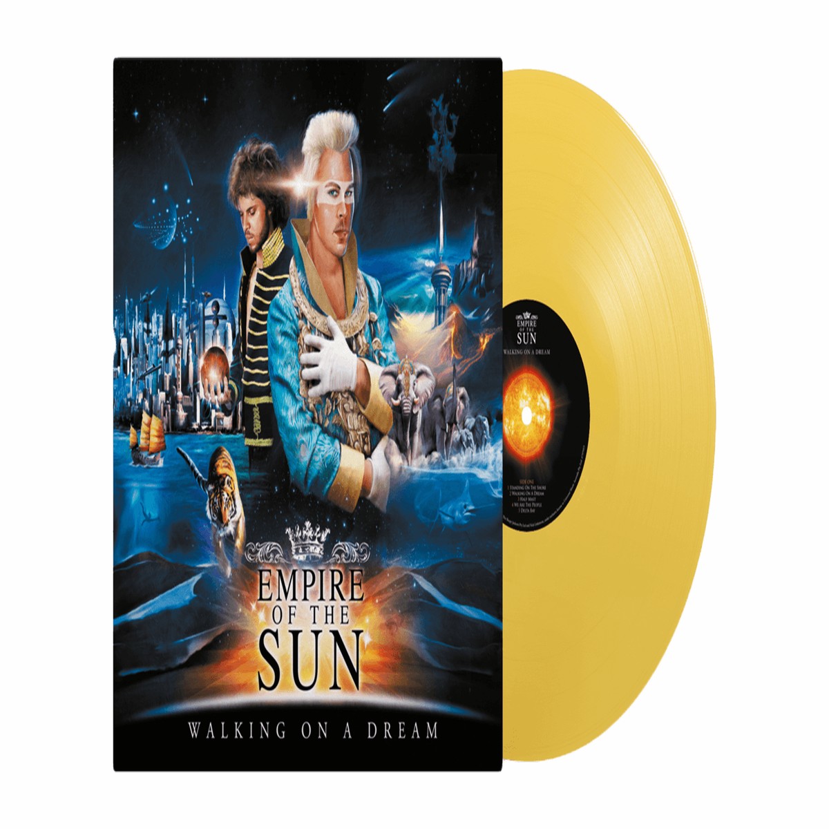 Empire of The Sun : Walking On A Dream (Mustard Yellow Vinyl)