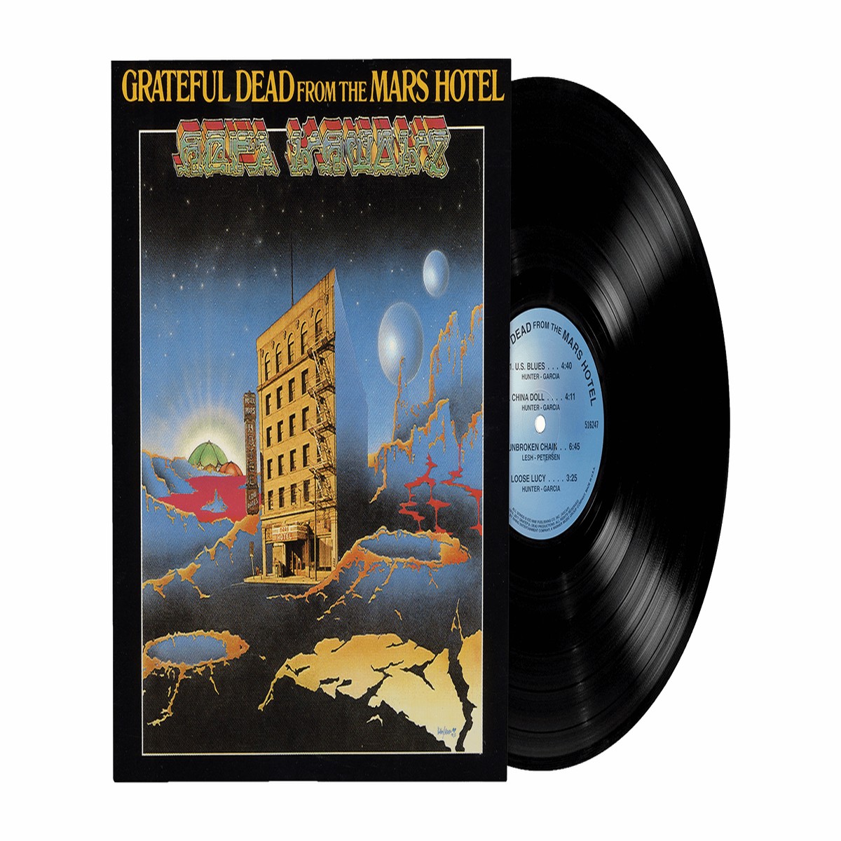 Grateful Dead : From the Mars Hotel (Standard Black Vinyl LP)