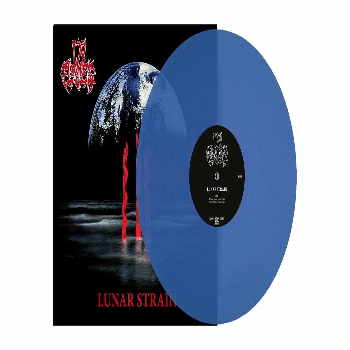 In Flames : Lunar Strain (30th Anniversary – Remaster 2024) (Limited 180g Transparent Blue Vinyl)