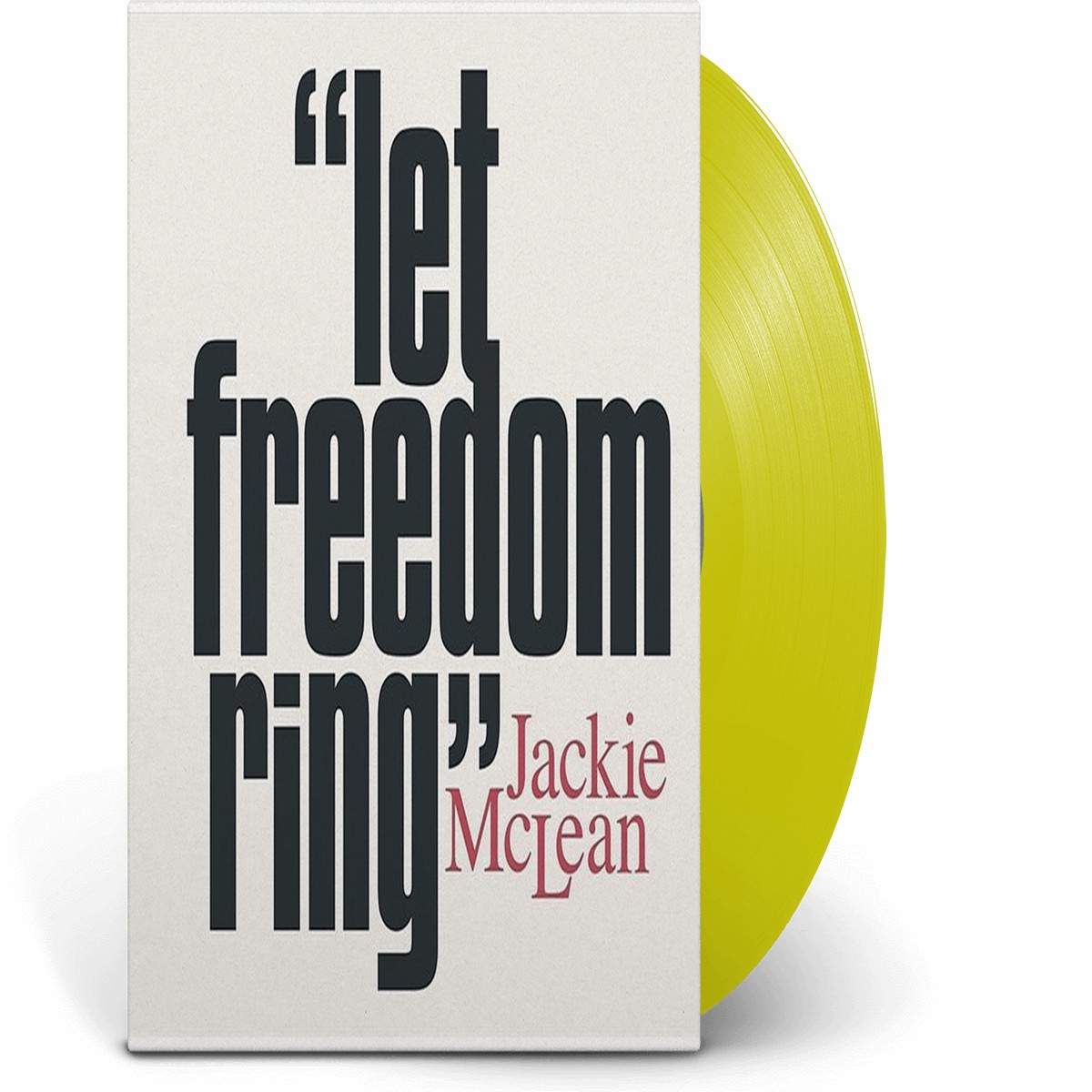 Jackie McLean : Let Freedom Ring (Yellow Vinyl)