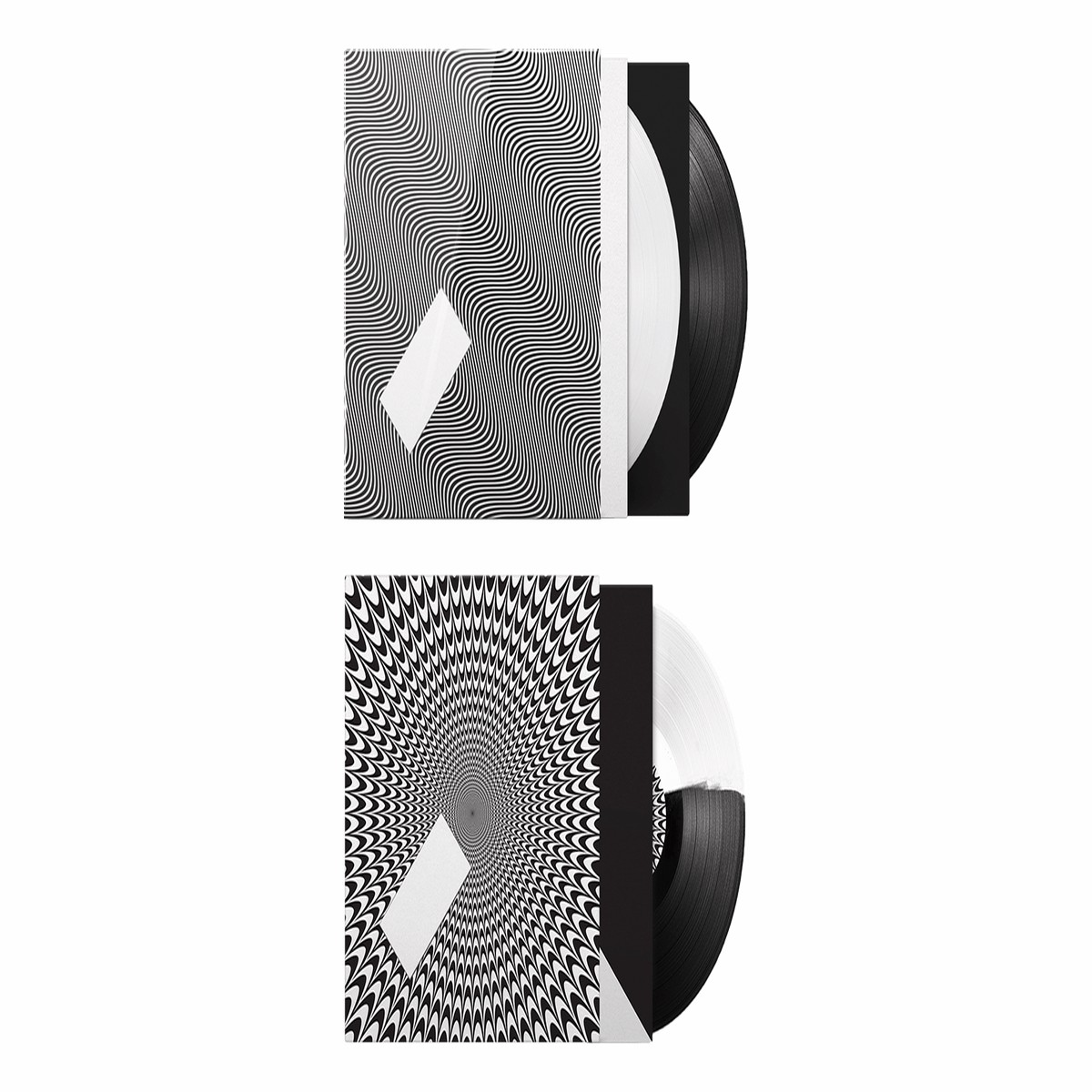 Jamie XX : In Waves (LP Set w bonus 12″) (White/ Black Vinyl)