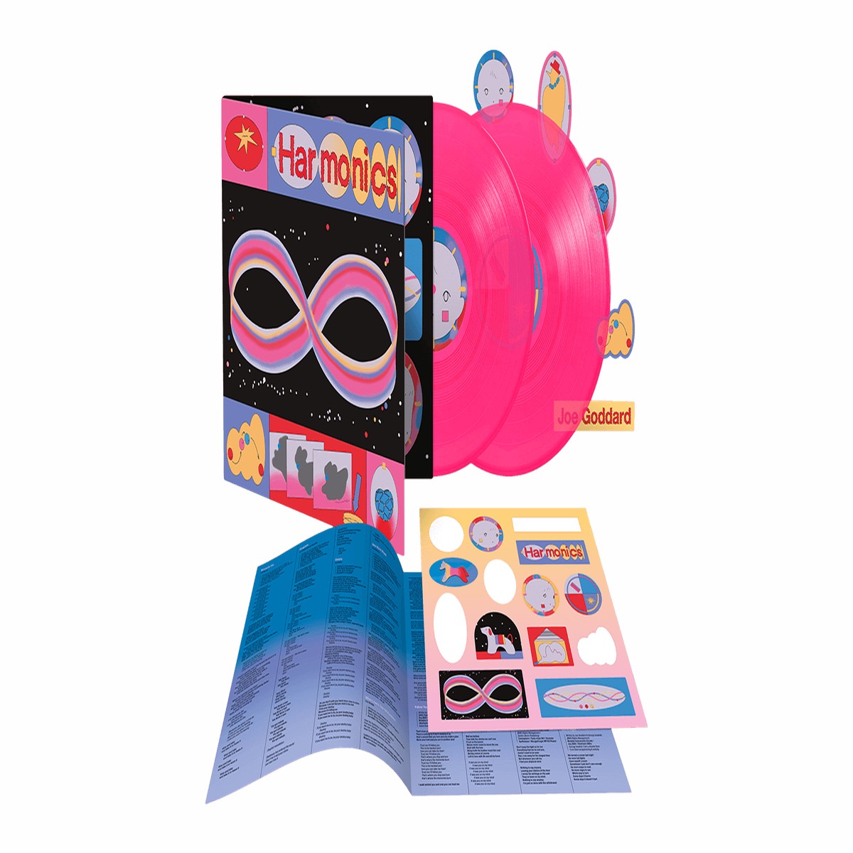 Joe Goddard : Harmonics (Transparent Pink Vinyl)