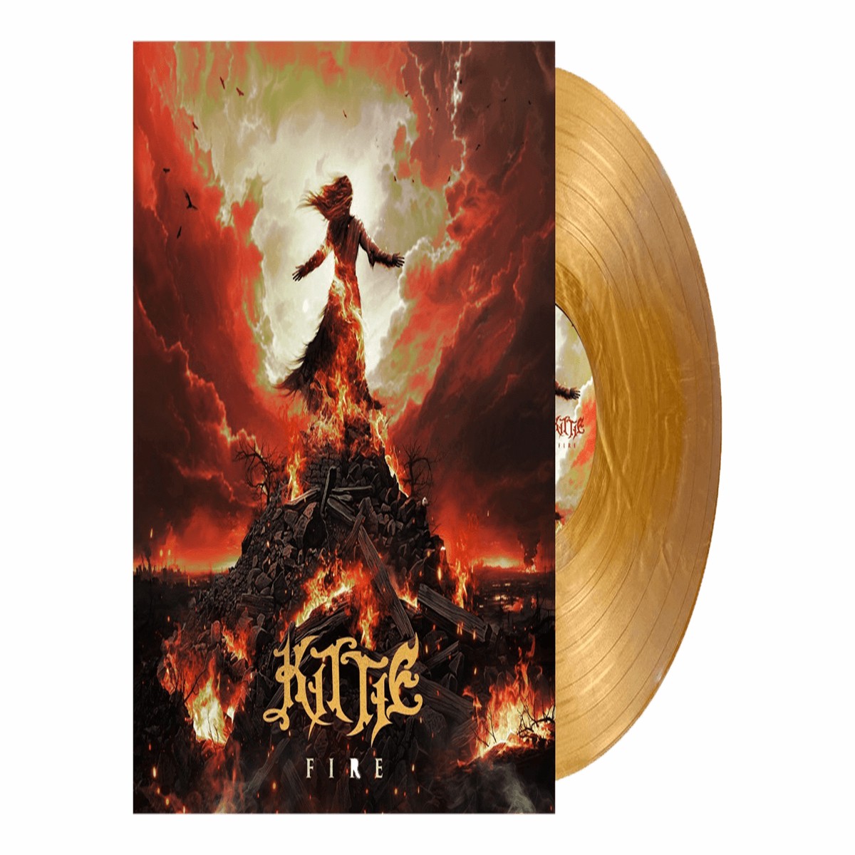 Kittie : Fire (Gold Nugget Vinyl)