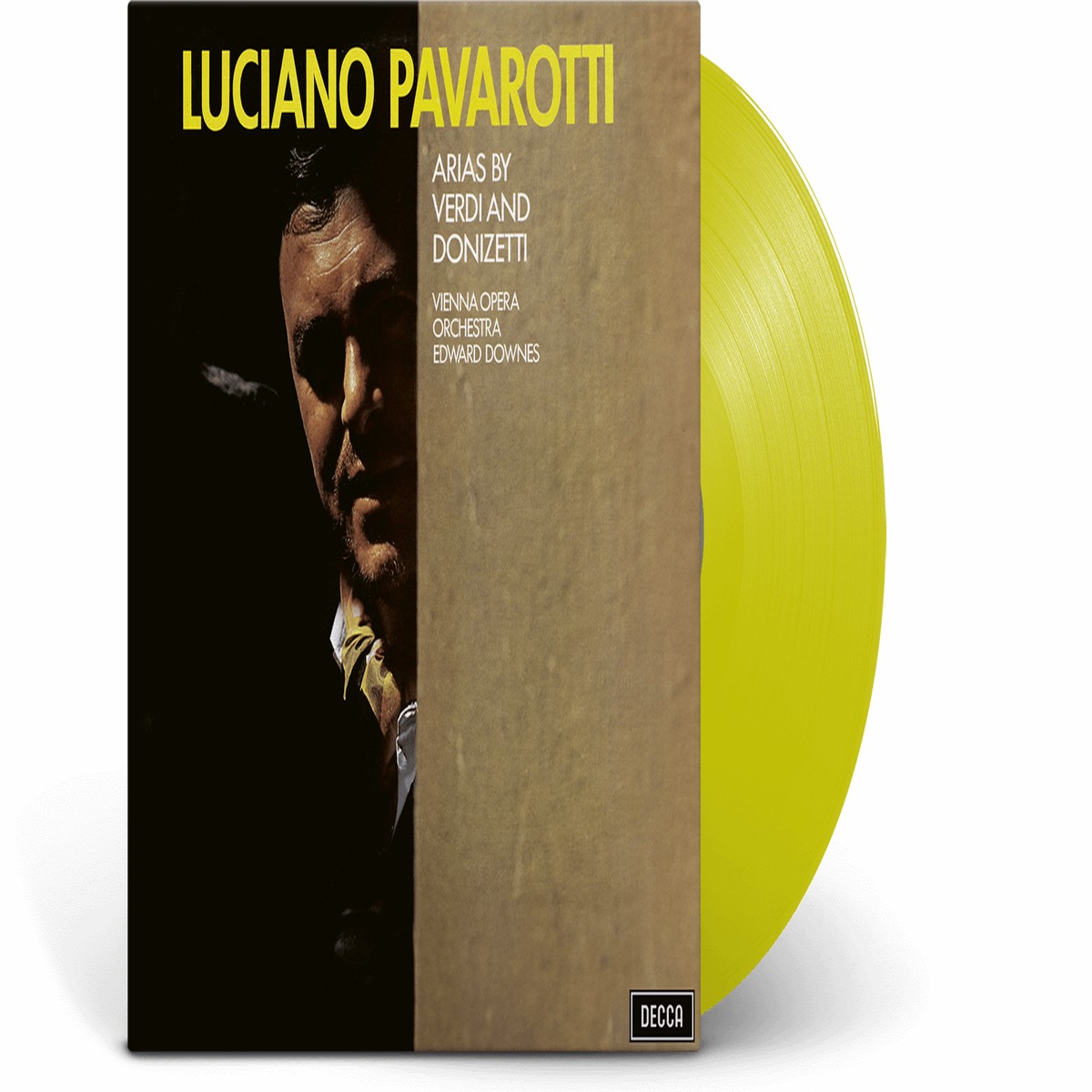 Luciano Pavarotti : Arias by Verdi and Donizetti (Yellow Vinyl)
