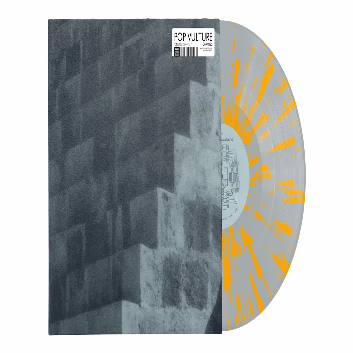 Pop Vulture : Another Success (Splatter – Orange on Milky Clear Transparent Vinyl)