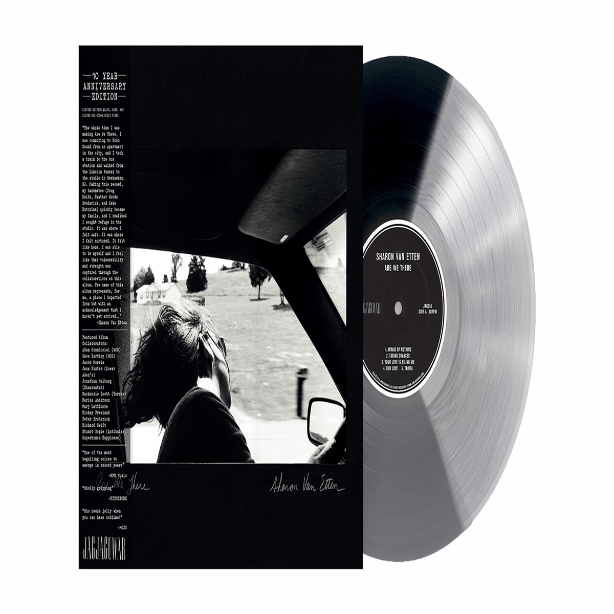 Sharon Van Etten : Are We There – 10 Year Anniversary Edition (Black, Grey and Silver Tri-Color Split Vinyl)
