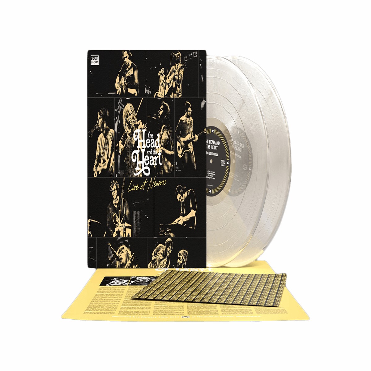 The Head and The Heart : Live At Neumos (2011) (Loser Edition Clear Vinyl+ Poster)