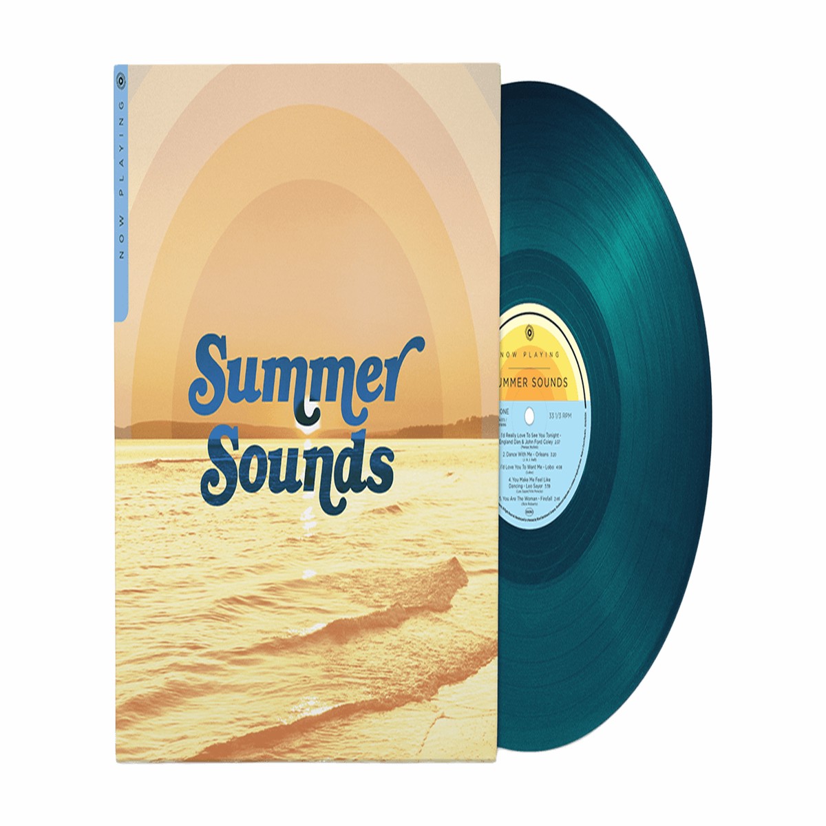 Various Artists : Now Playing – Summer Sounds (Limited Blue LP)