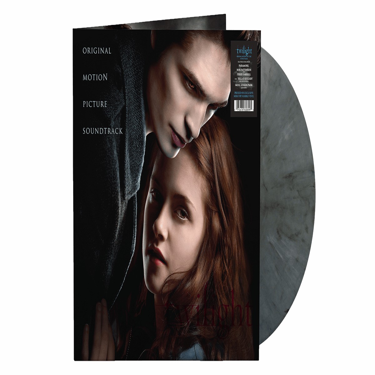 Various Artists : Twilight Original Motion Picture Soundtrack (Black Grey Marble Vinyl)