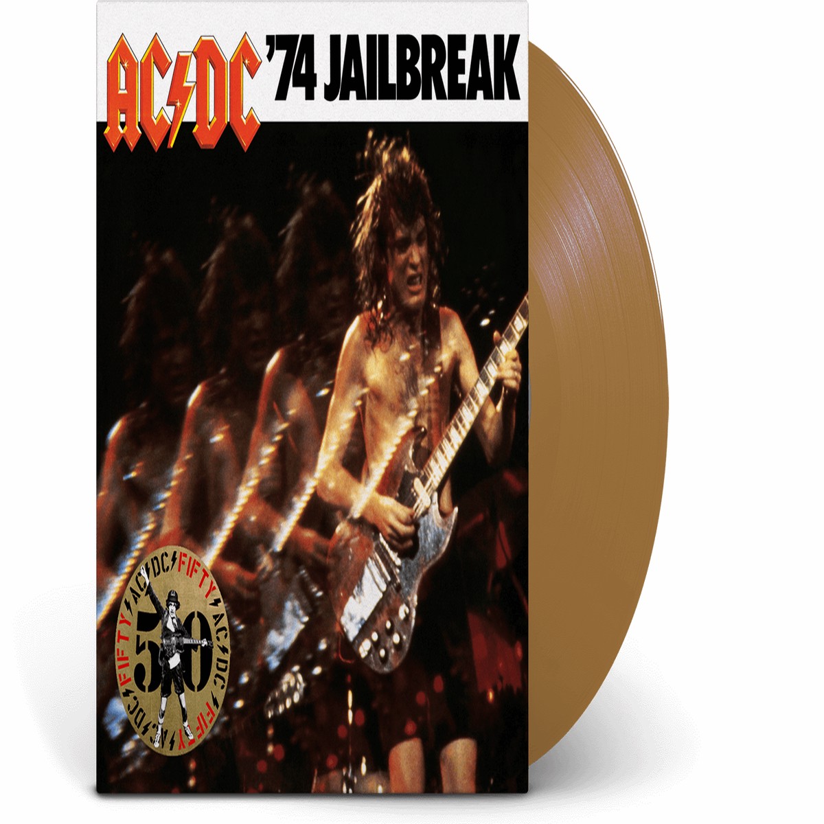 AC/DC : 74 Jailbreak: 50th Anniversary (Gold Vinyl)