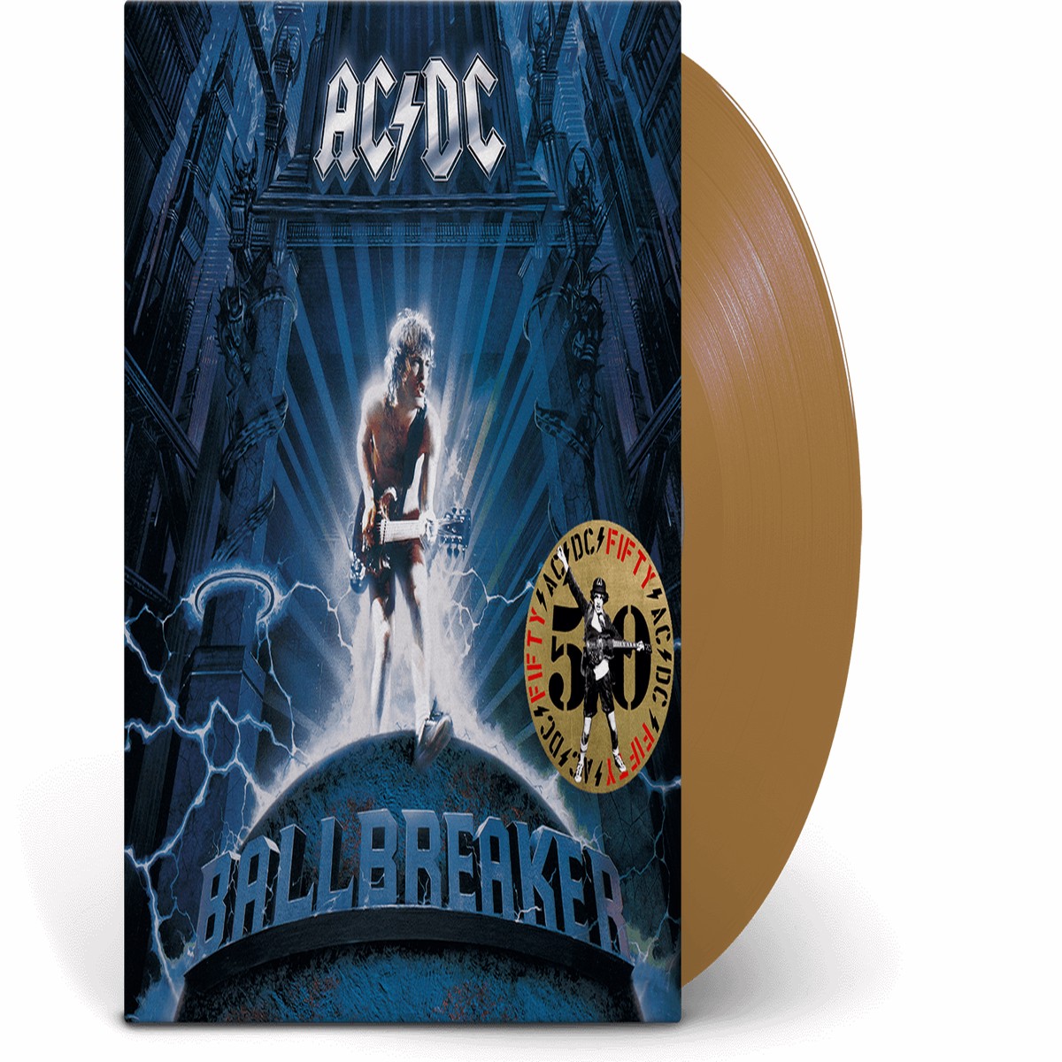 AC/DC : Ballbreaker: 50th Anniversary (Gold Vinyl)