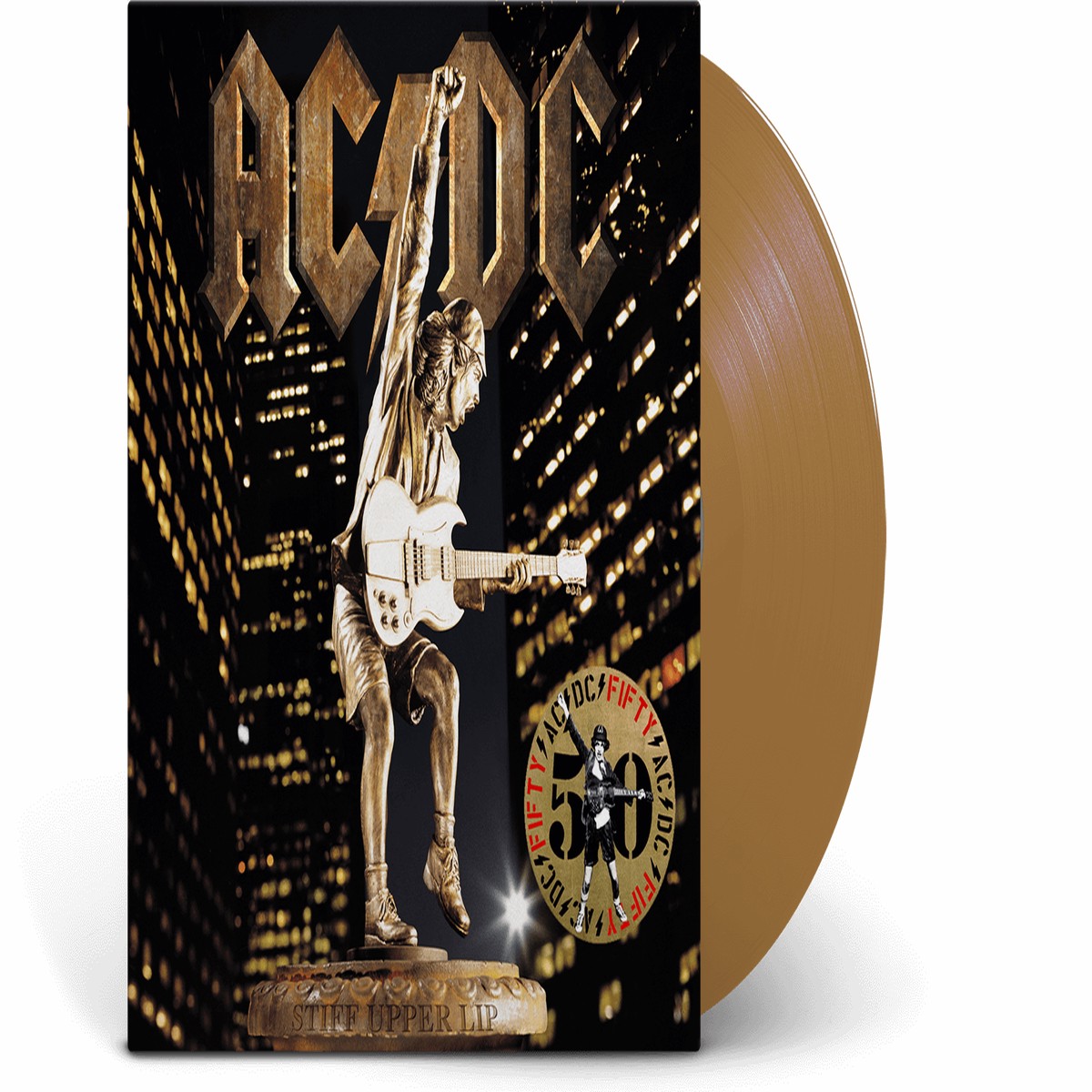 AC/DC : Stiff Upper Lip: 50th Anniversary (Gold Vinyl)