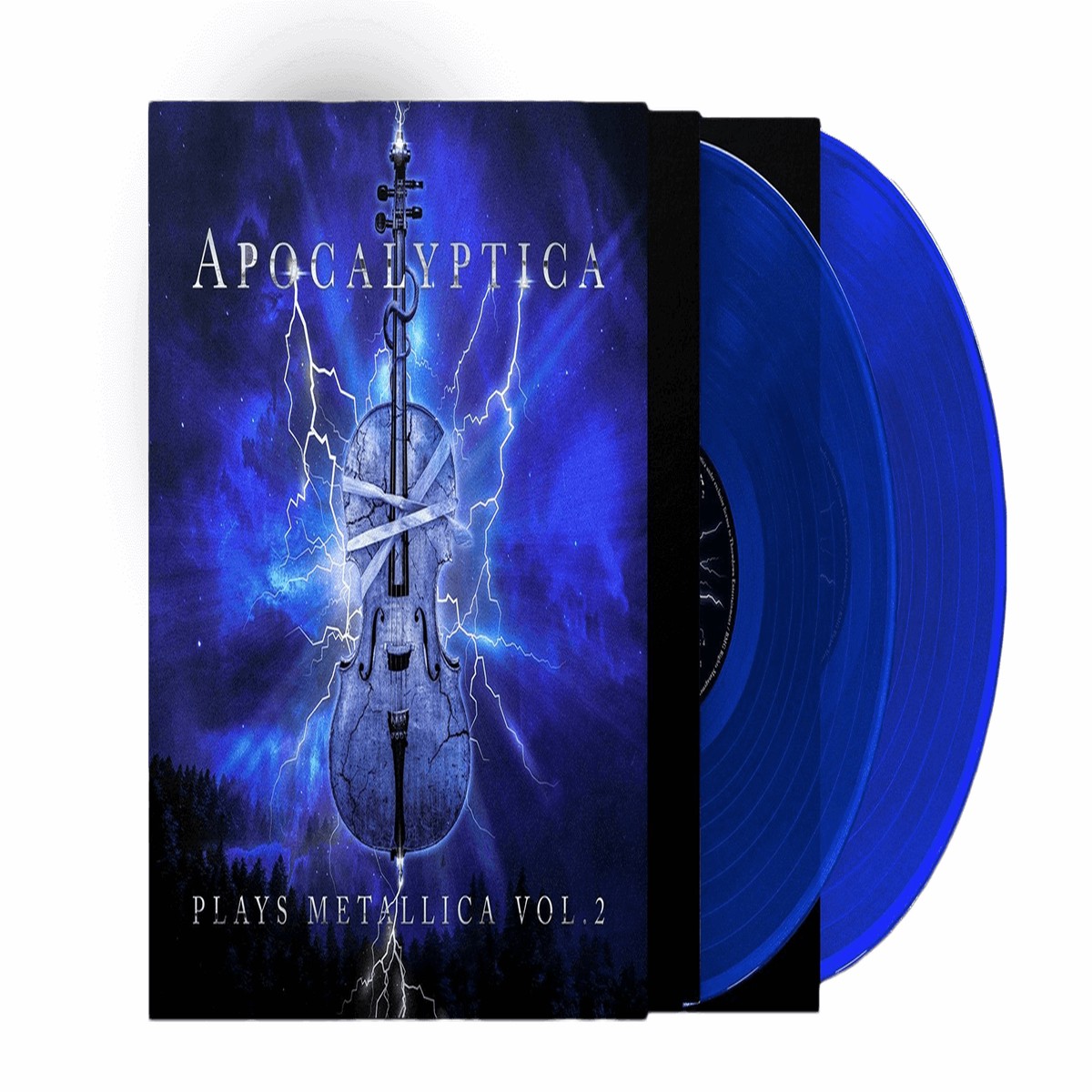 Apocalyptica : Plays Metallica, Vol. 2 (Transparent Blue 2LP)