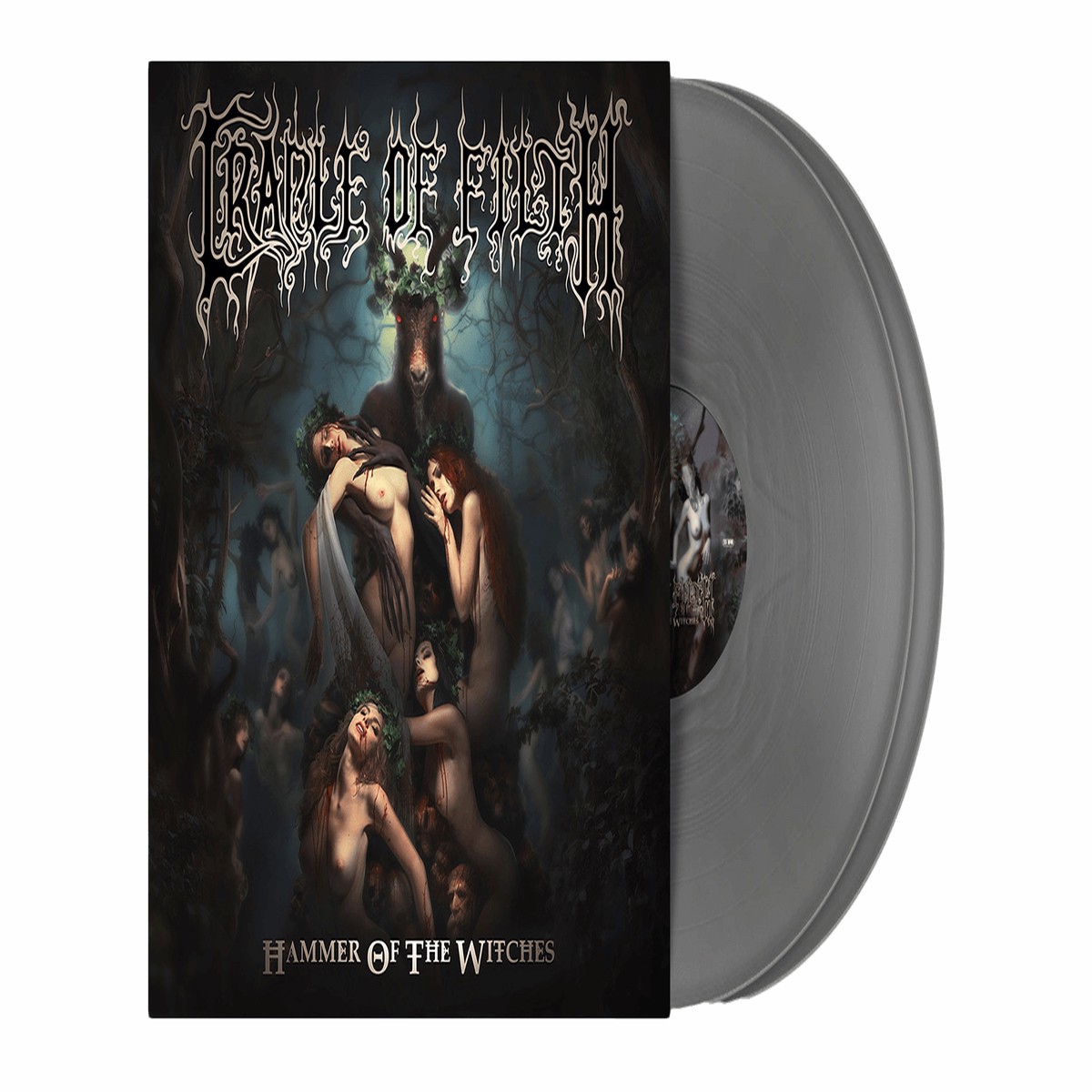 Cradle Of Filth : Hammer Of The Witches (Limited Silver Vinyl LP)