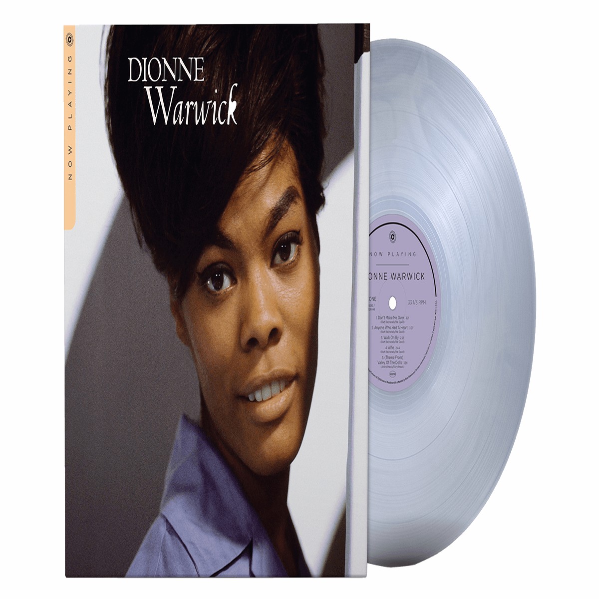 Dionne Warwick : Now Playing (Milky Clear Vinyl LP)