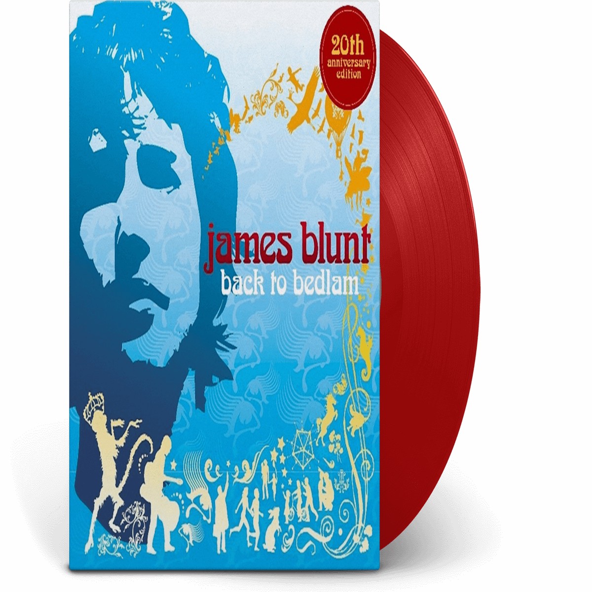 James Blunt : Back To Bedlam (20th Anniversary Edition) Recycled Red Vinyl