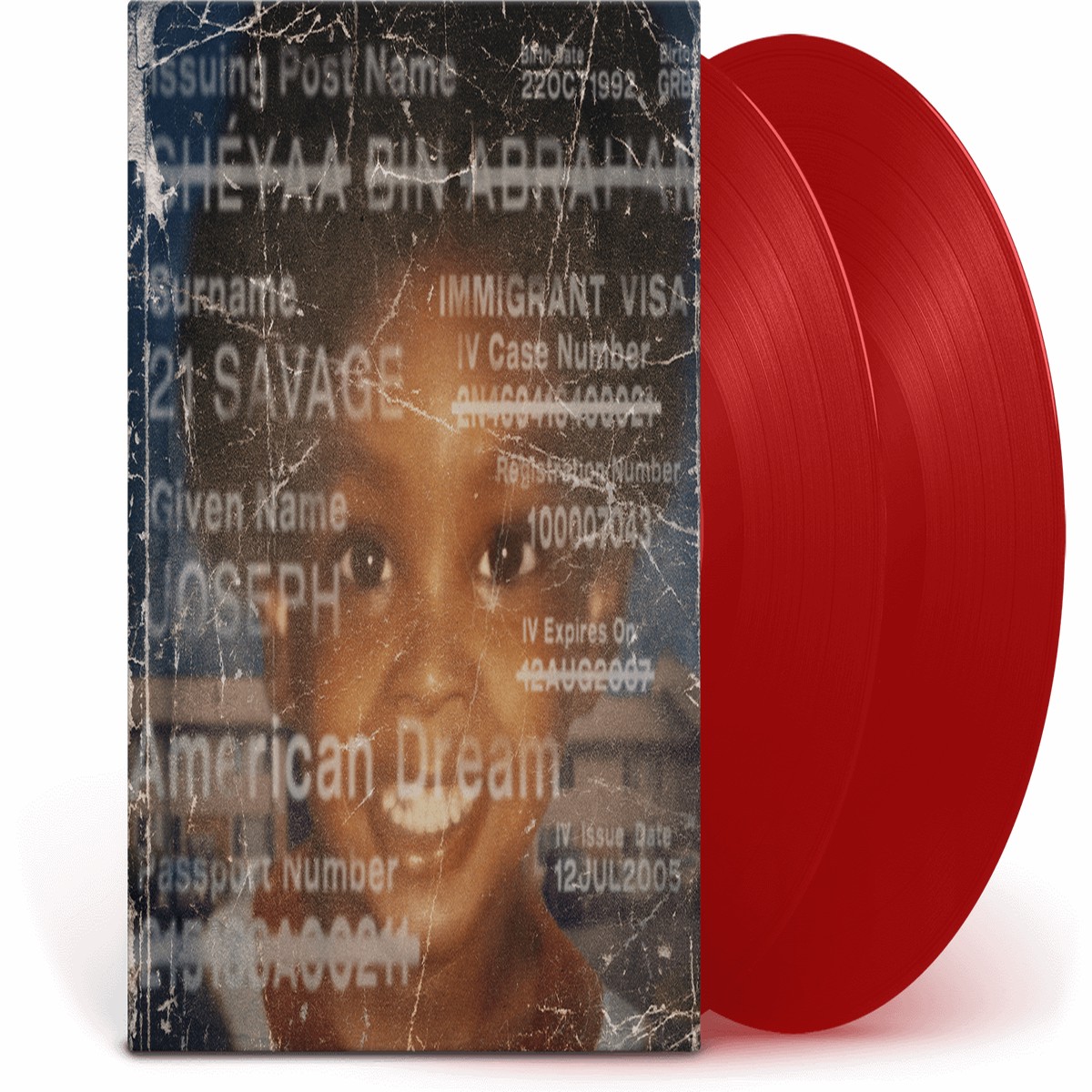 21 Savage : American Dream (Red Vinyl)