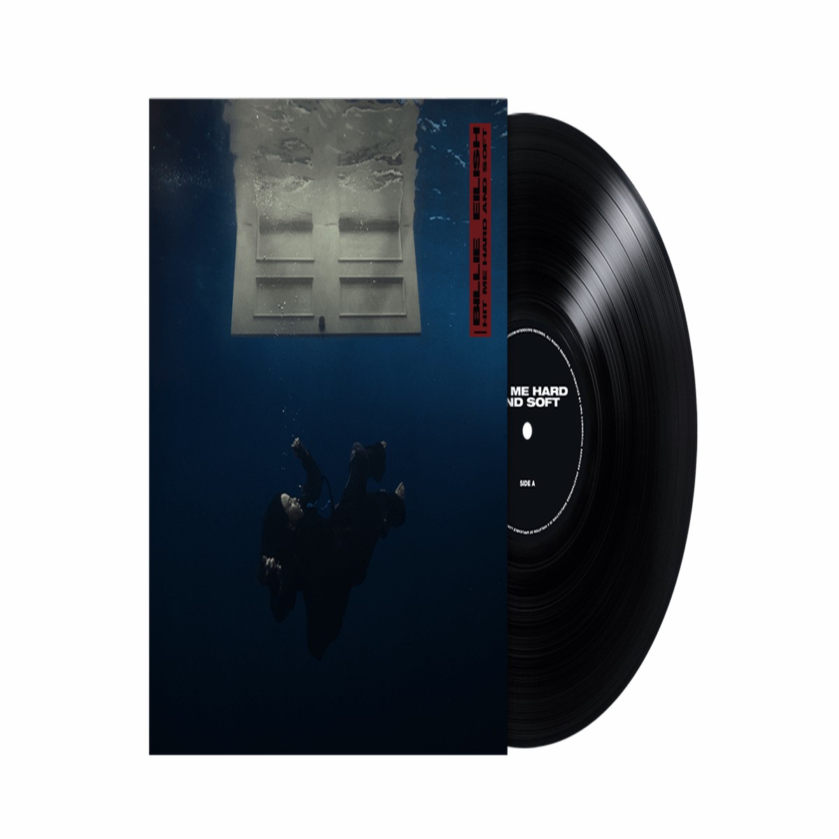 Billie Eilish : HIT ME HARD AND SOFT (Recycled Black Vinyl Gatefold)