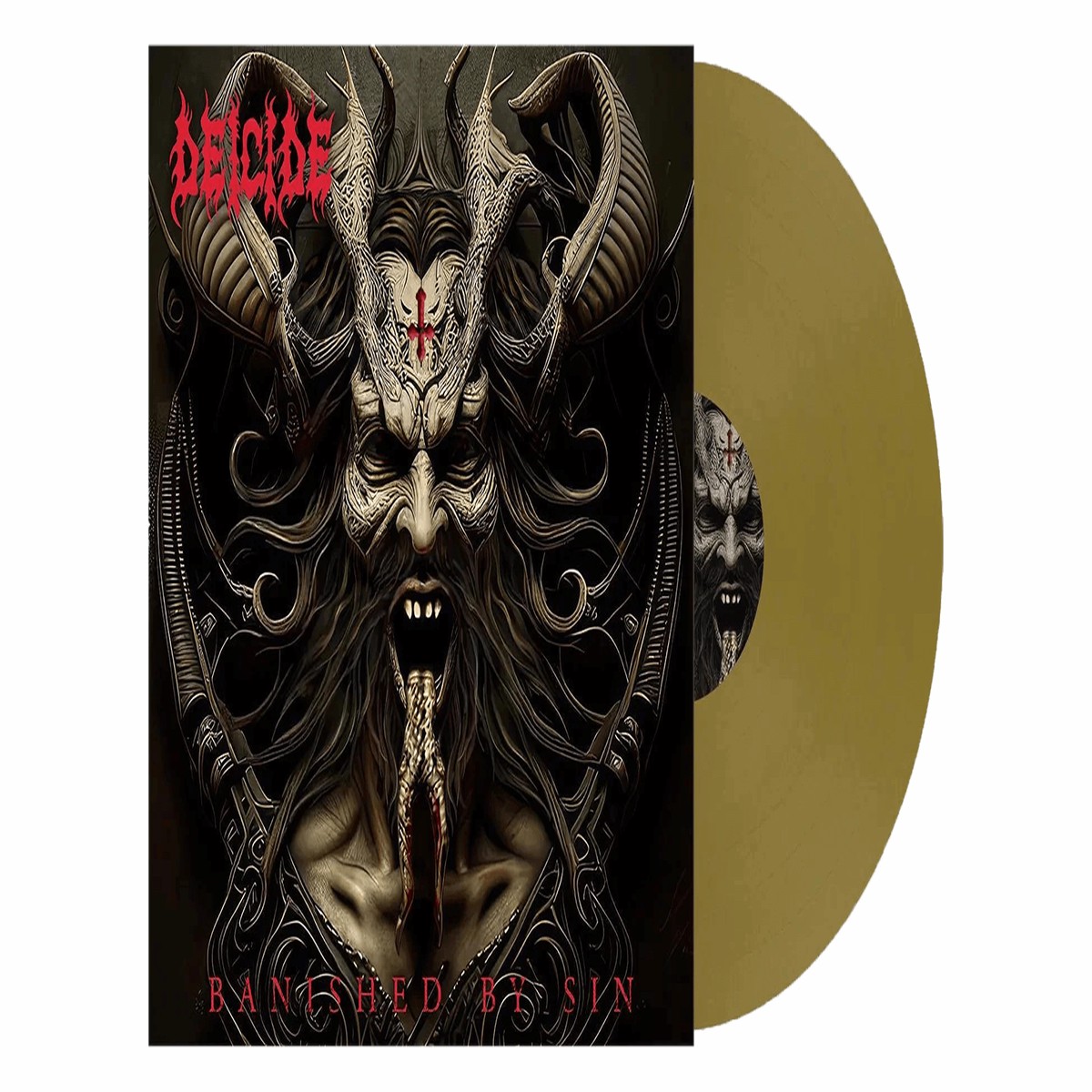 Deicide : Banished By Sin (Opaque Gold Vinyl)