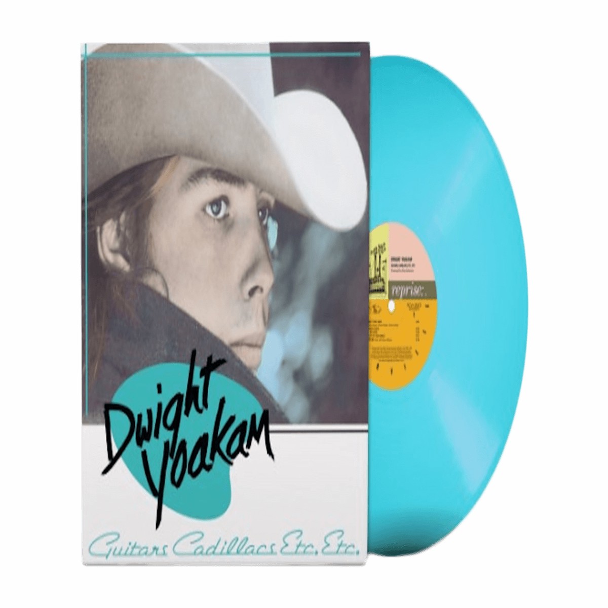 Dwight Yoakam : Guitars, Cadillacs, Etc., Etc. (Light Blue LP)