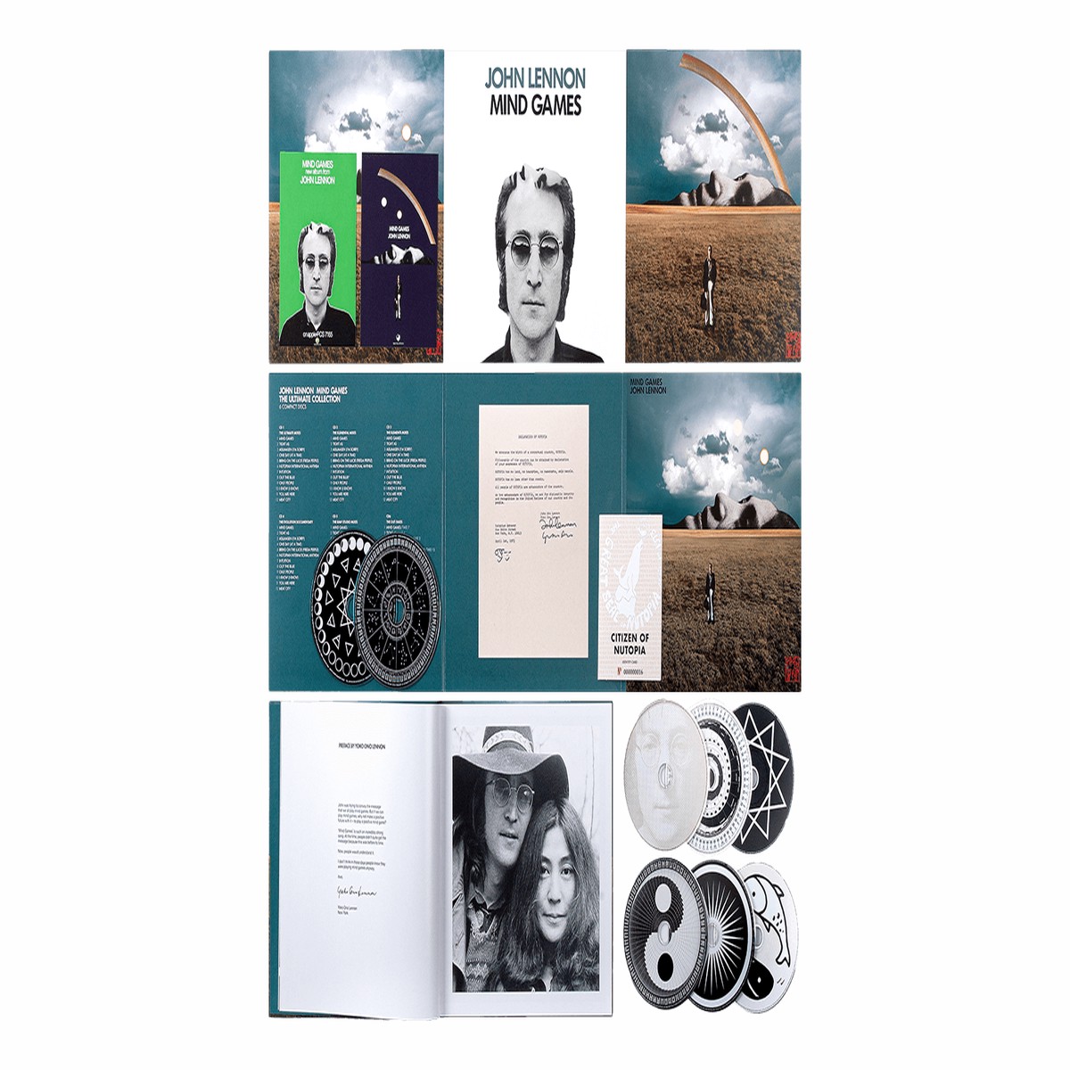 John Lennon : Mind Games Ultimate Editon Deluxe CD Box