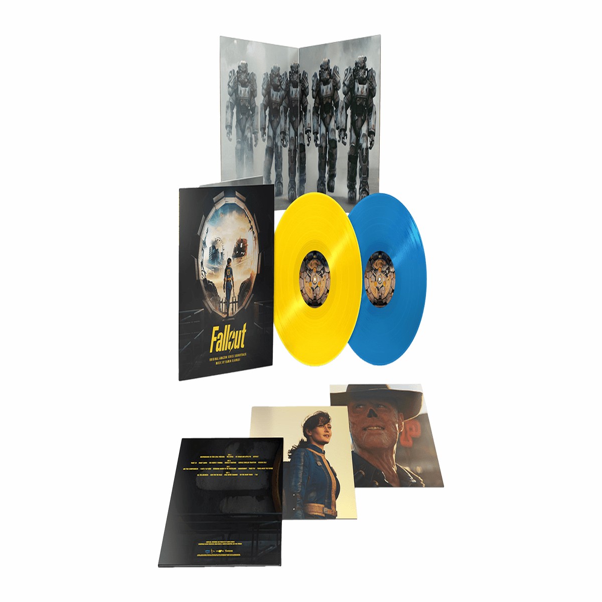Ramin Djawadi : Fallout – Original Amazon Series Soundtrack (Blue & Yellow Vinyl)