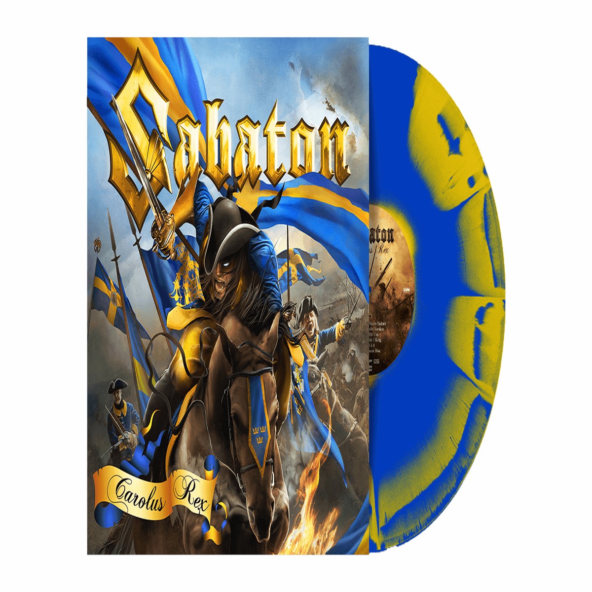 Sabaton : Carolus Rex (Blue, Yellow, Sunburst Vinyl)