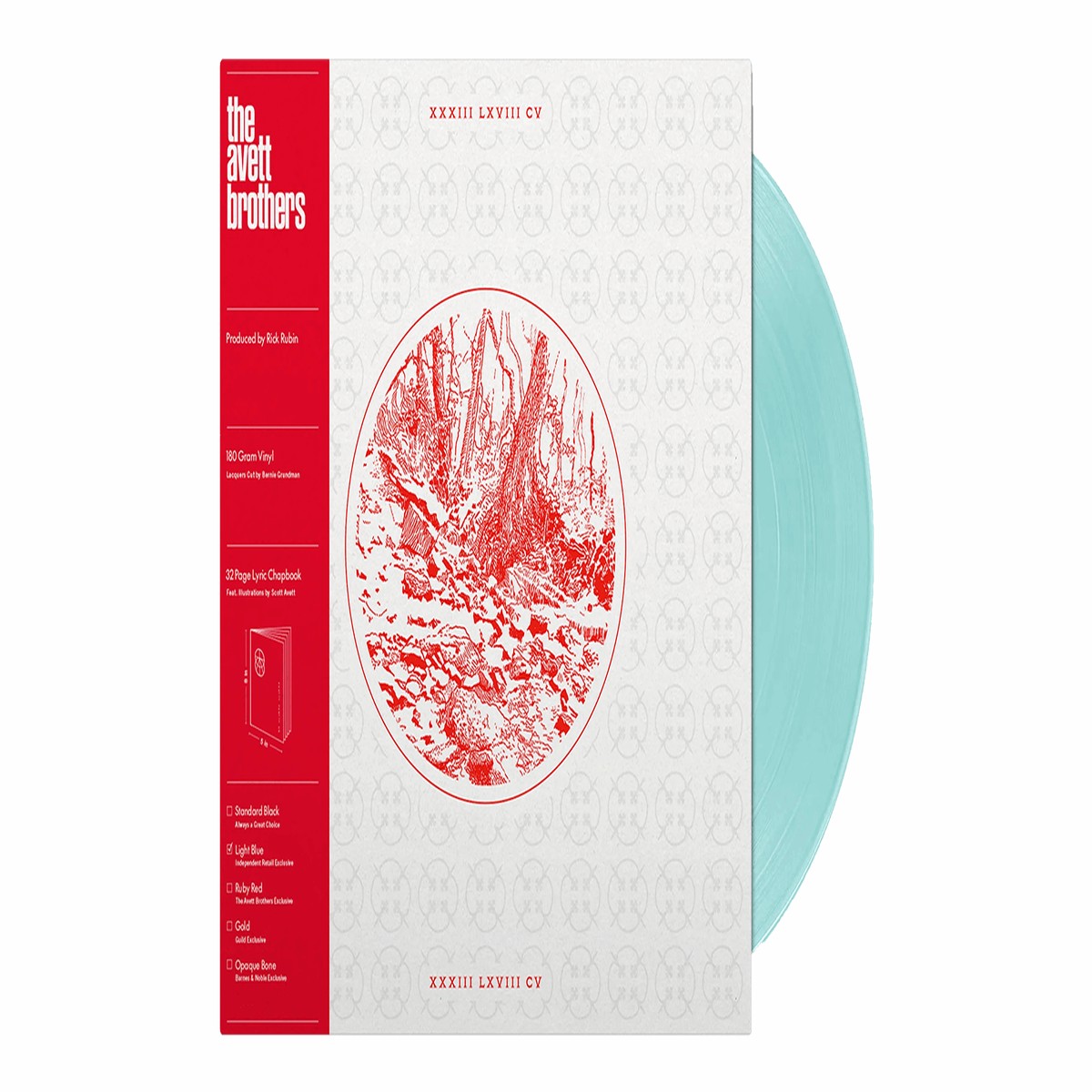 The Avett Brothers : The Avett Brothers (Light Blue Vinyl)