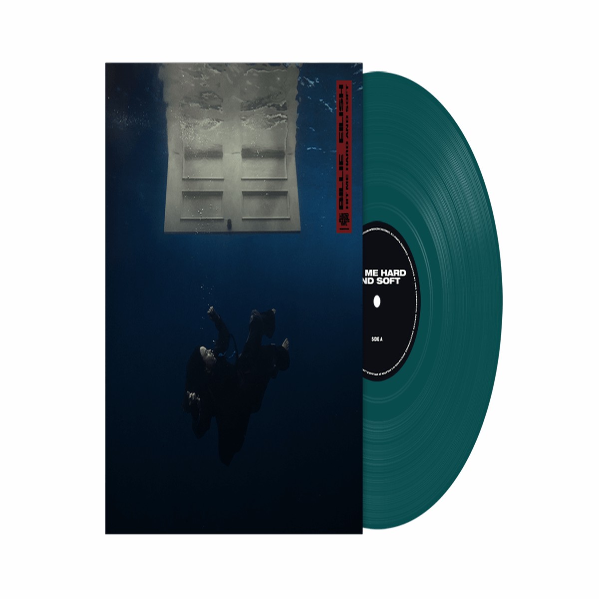 Billie Eilish : HIT ME HARD AND SOFT (1LP – Sea Blue Vinyl Gatefold)