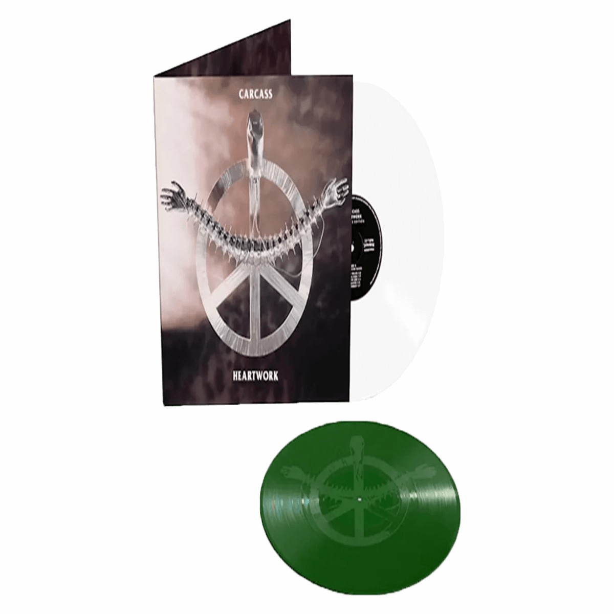 Carcass : Heartwork (White & Green Vinyl)