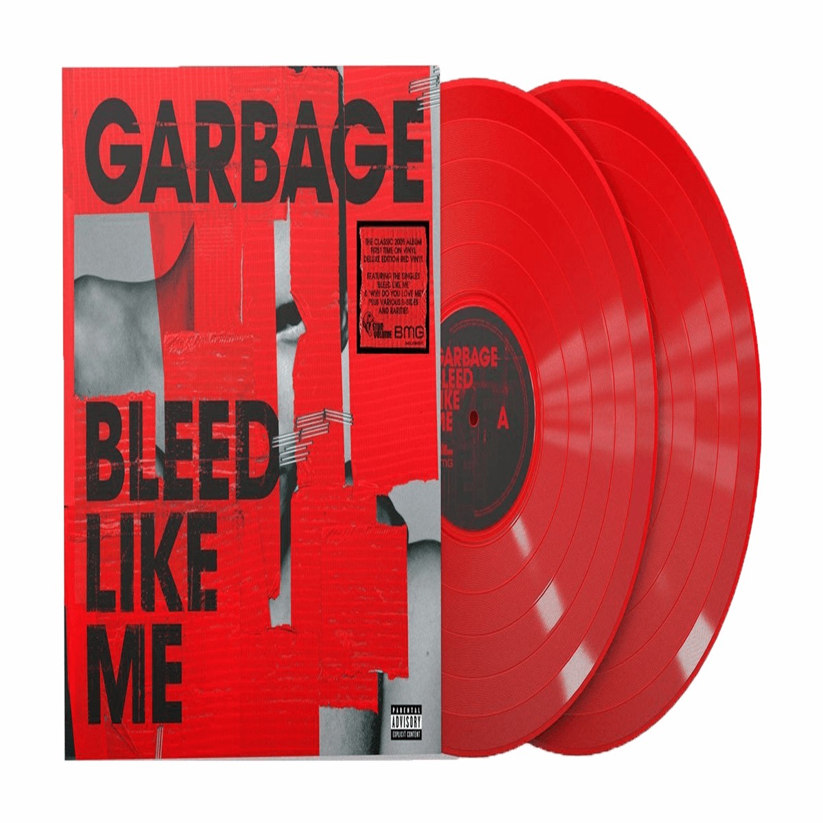 Garbage : Bleed Like Me (Transparent Red Vinyl)