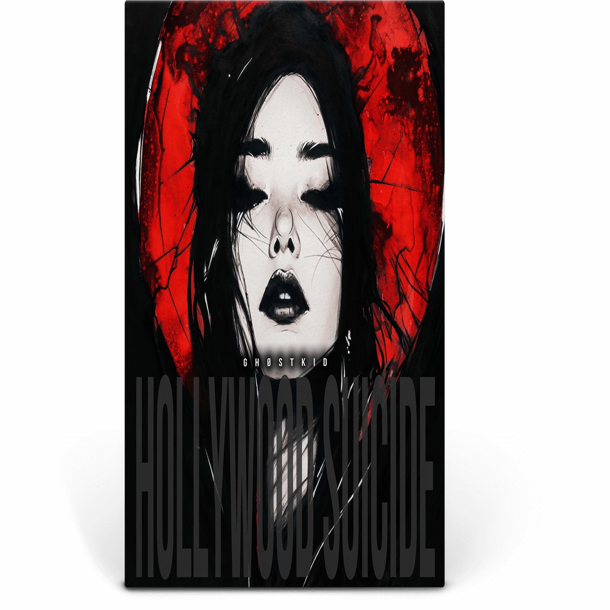 Ghstkid : HOLLYWOOD SUICIDE (Transparent Red Vinyl)