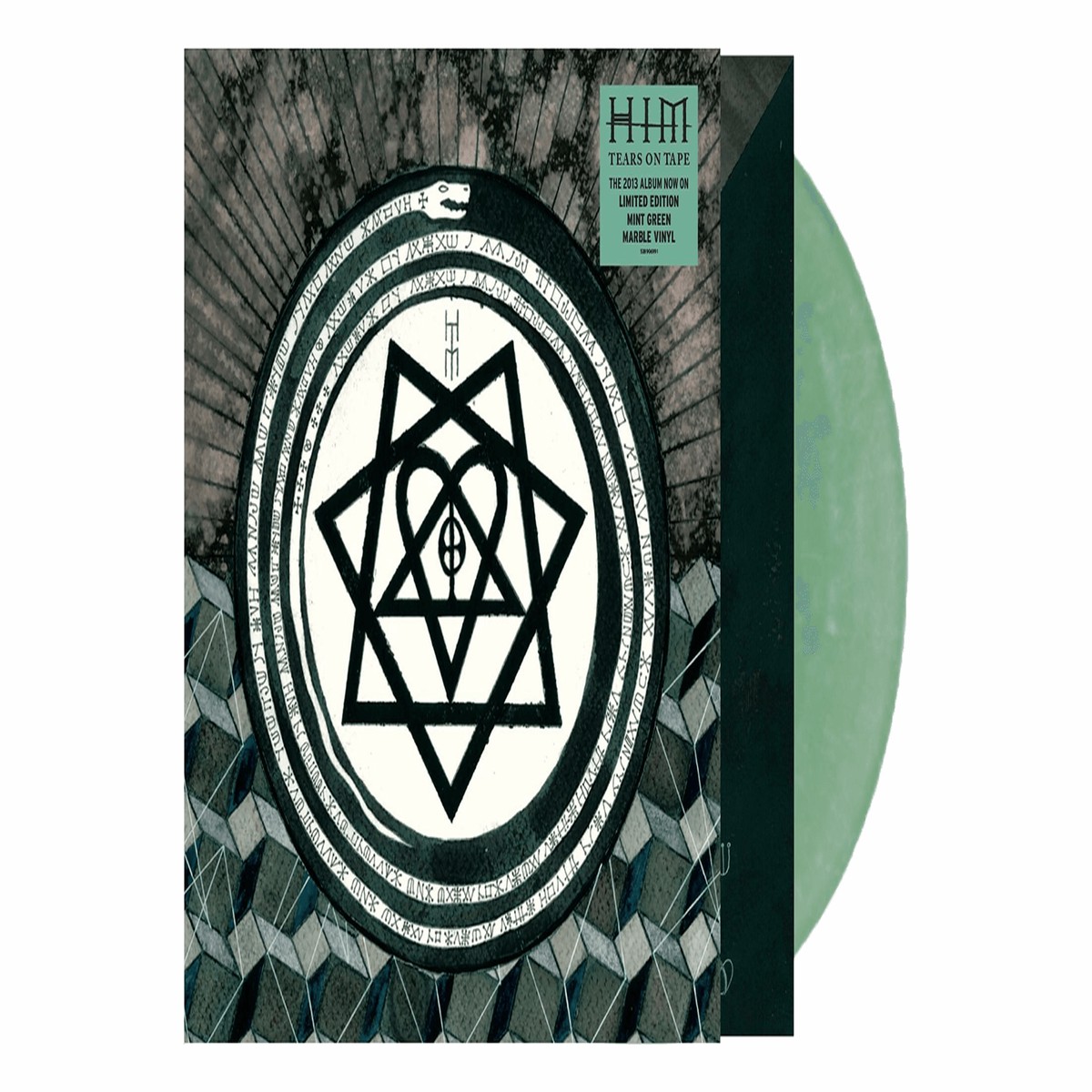 HIM : Tears On Tape (Mint Green Marbled Vinyl LP)
