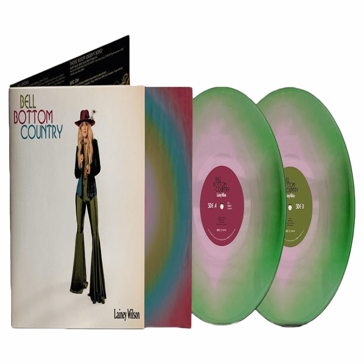 Lainey Wilson : Bell Bottom Country (Watermelon Swirl Double Vinyl)