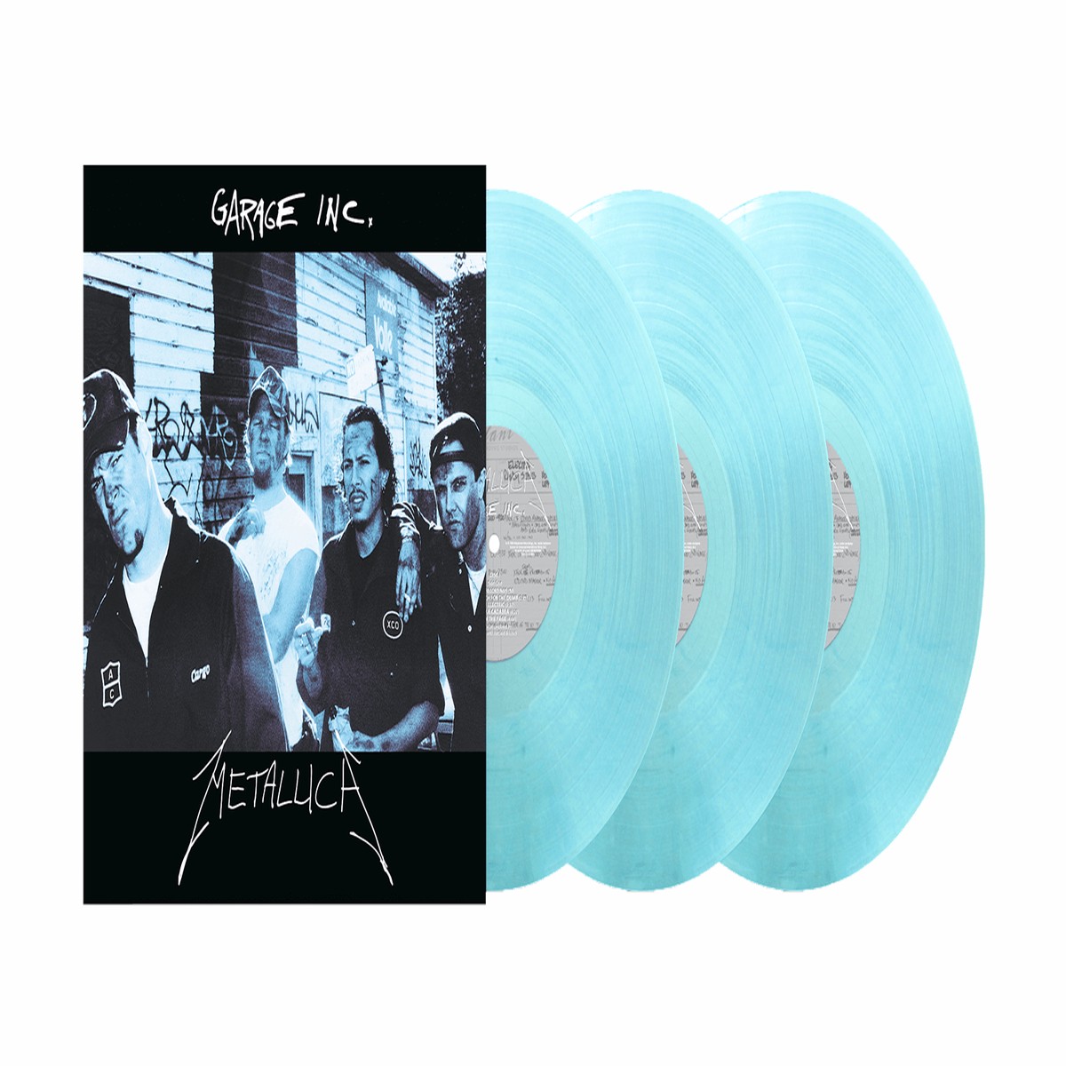Metallica : Garage Inc. (Fade To Blue 140g Vinyl)