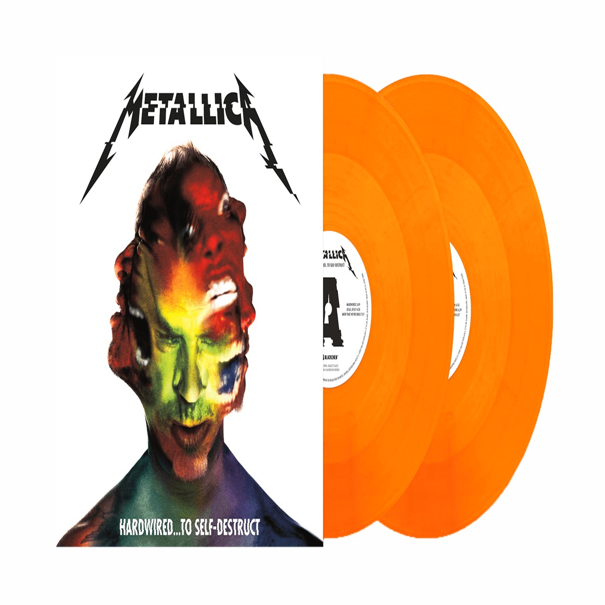 Metallica : HardwiredTo Self-Destruct (Flame Orange 180g Vinyl)