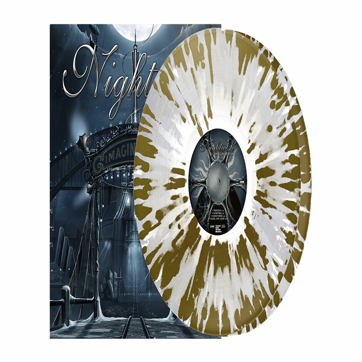 Nightwish : Imaginaerum (Clear Gold White Splatter Vinyl)