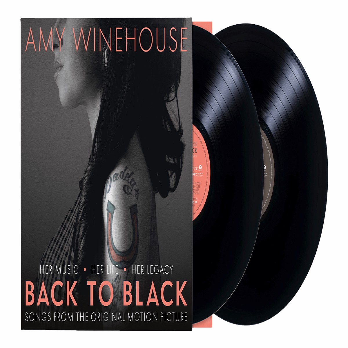 Various Artists : Back To Black – Songs from the Original Motion Picture (140g 2LP Vinyl)