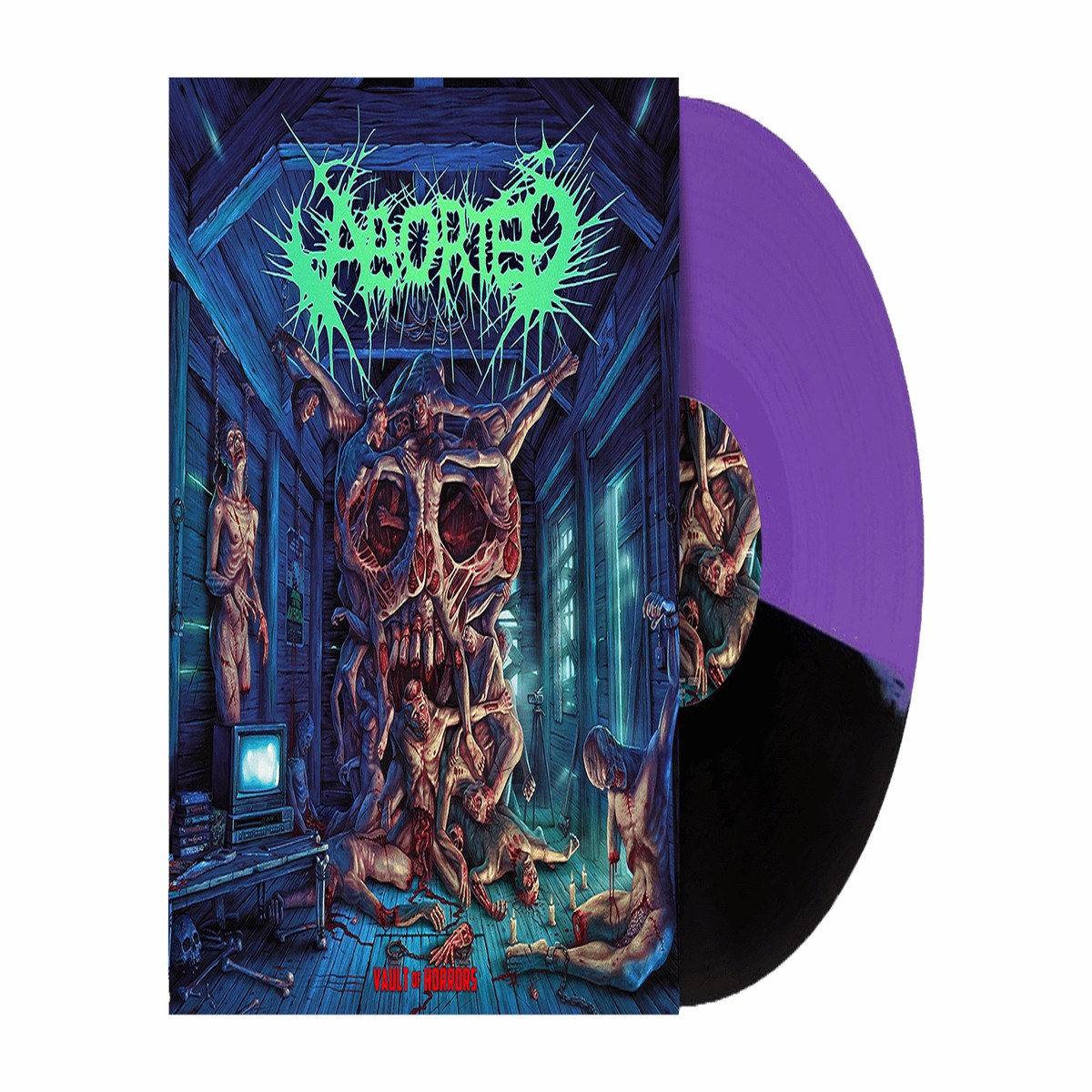 Aborted : Vault Of Horrors (Limited Purple Black Split Vinyl)