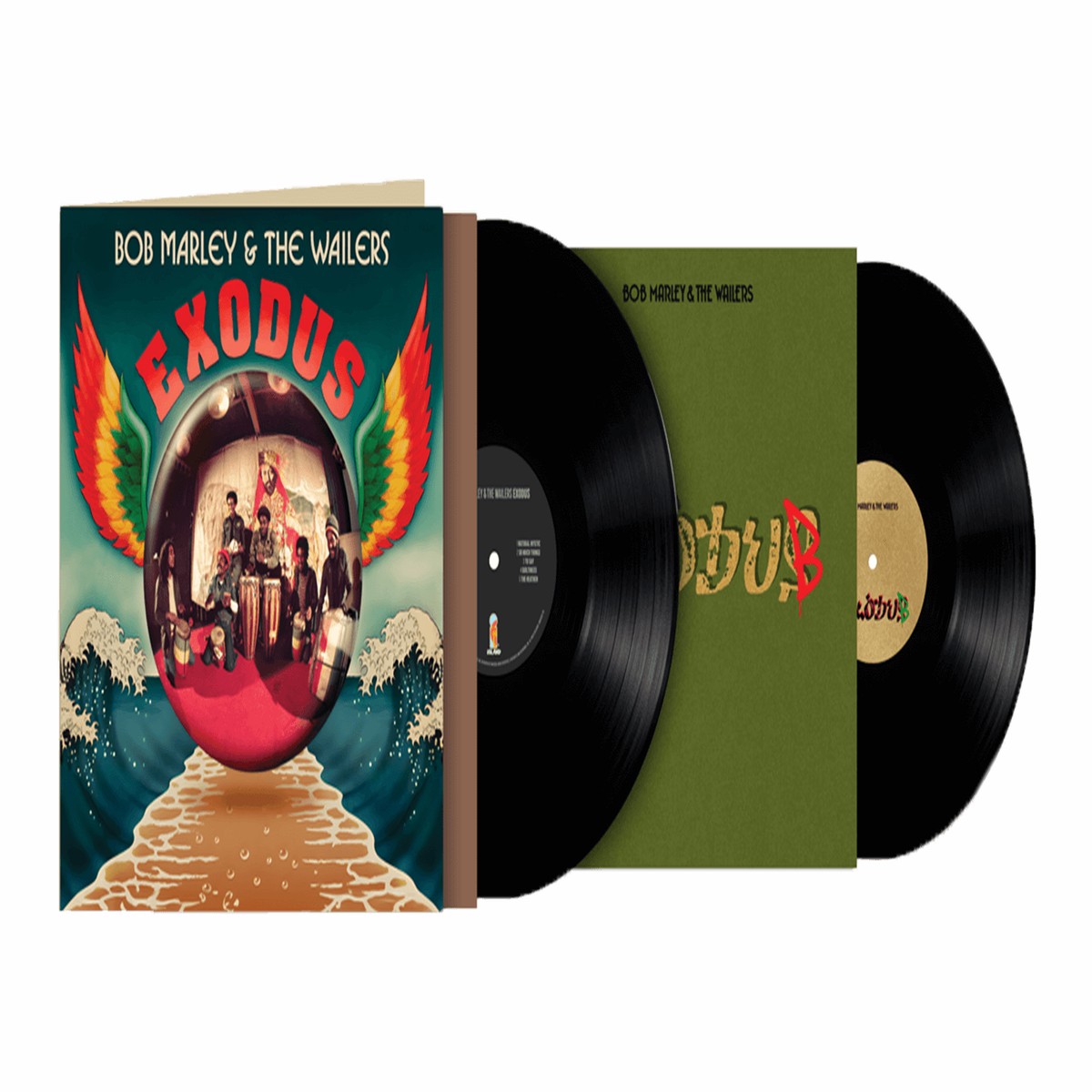 Bob Marley & The Wailers : Exodus (Limited Edition 180g Vinyl LP + 10 with Alternate Cover) (Exclusive to The Record Hub.com)