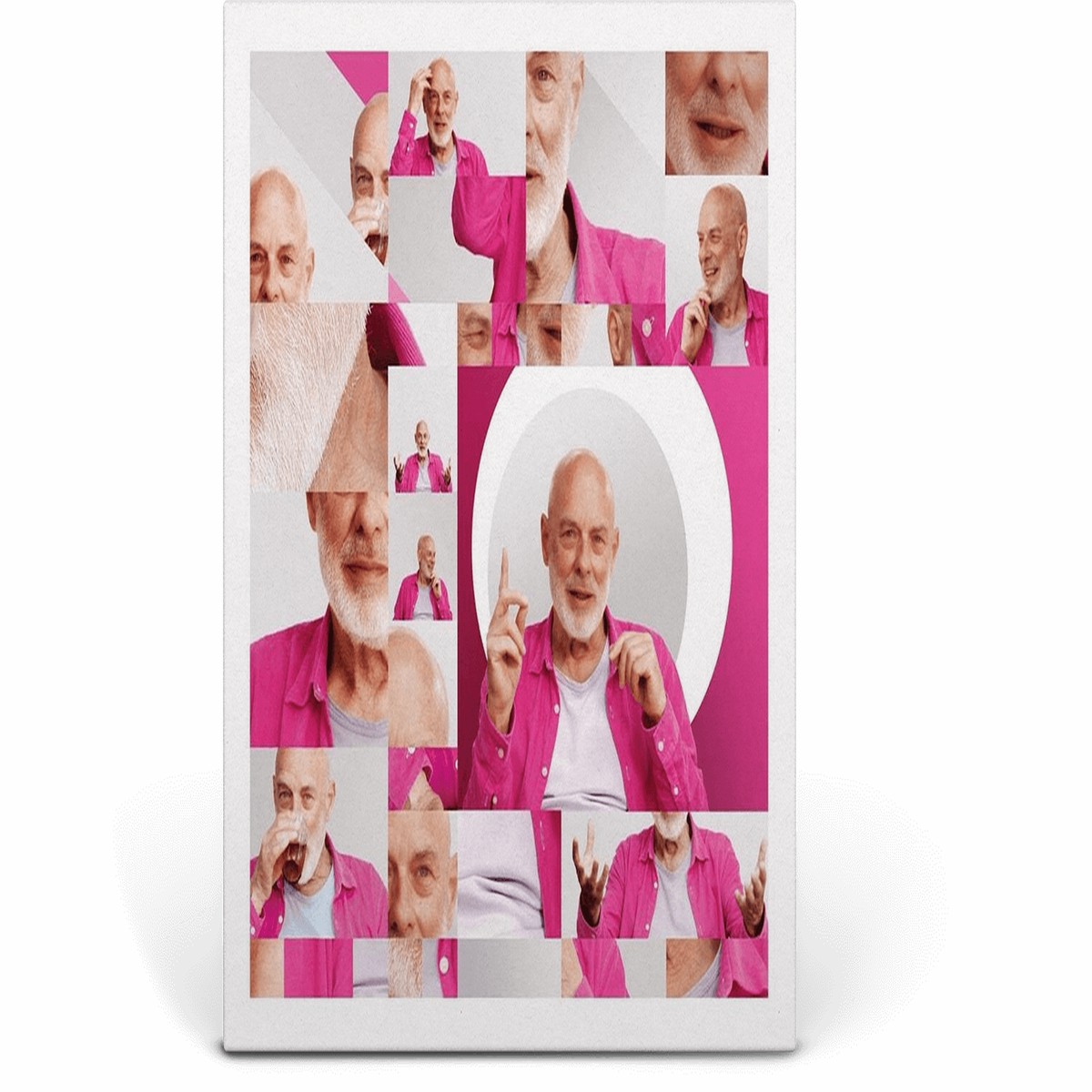 Brian Eno : Eno OST (Magenta & White Vinyl in eco-packaging) (Exclusive to The Record Hub.com)