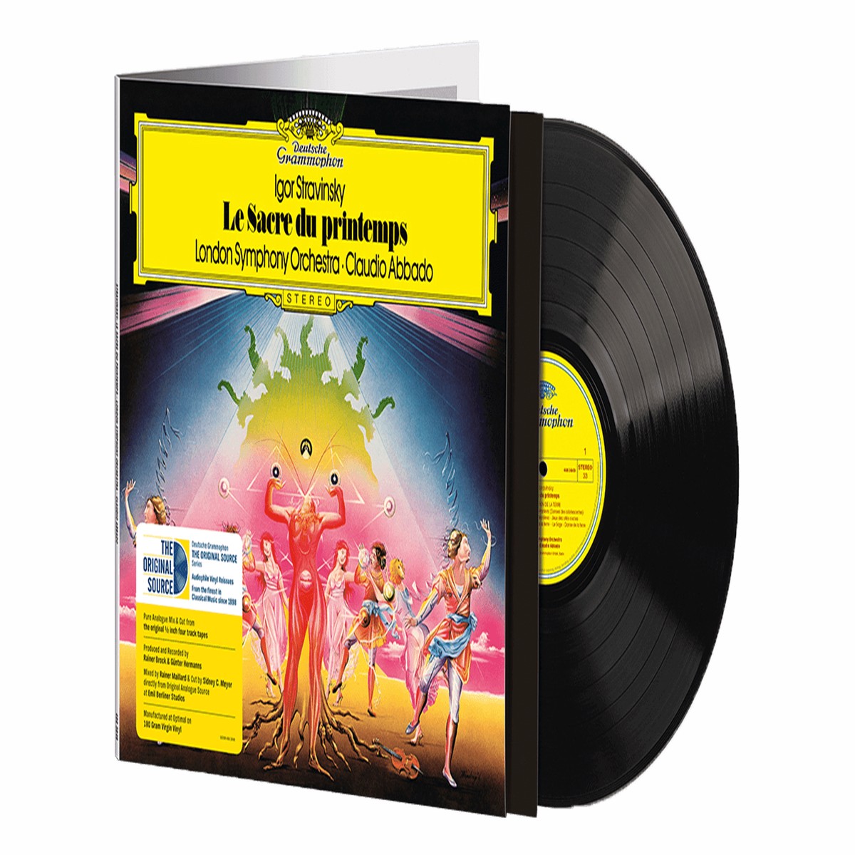 Claudio Abbado & London Symphony Orchestra : Igor Stravinsky Le Sacre du printemps (180g Vinyl)