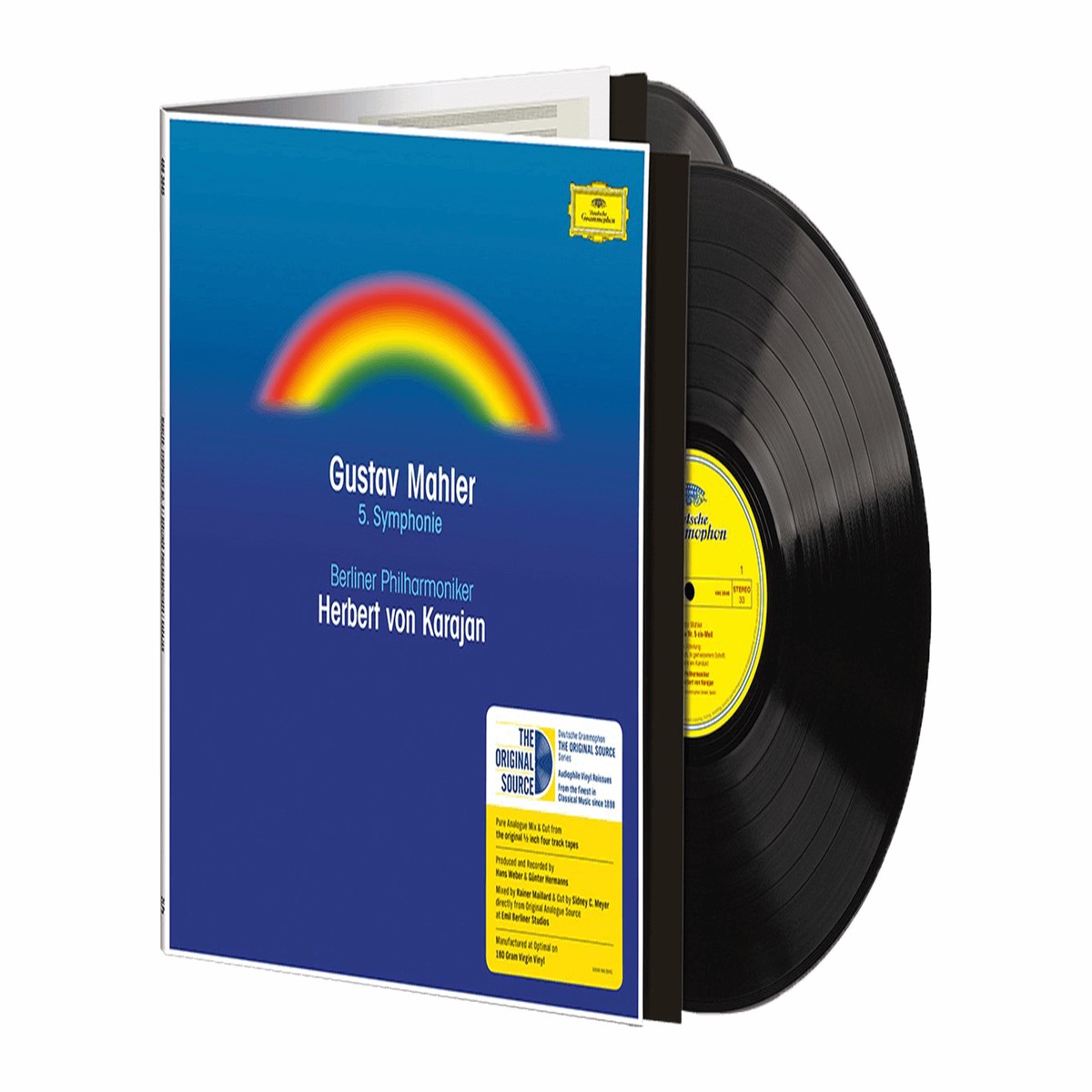 Herbert von Karajan & Berliner Philharmoniker : Gustav Mahler – Symphony No. 5 (180g Vinyl)