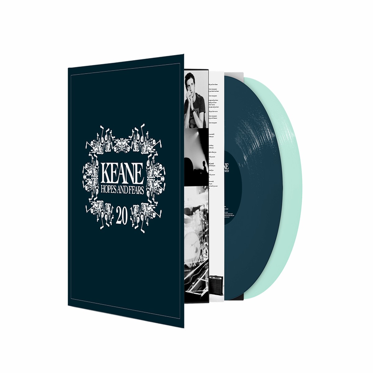 Keane : Hopes and Fears (Teal & Mint Green Vinyl)