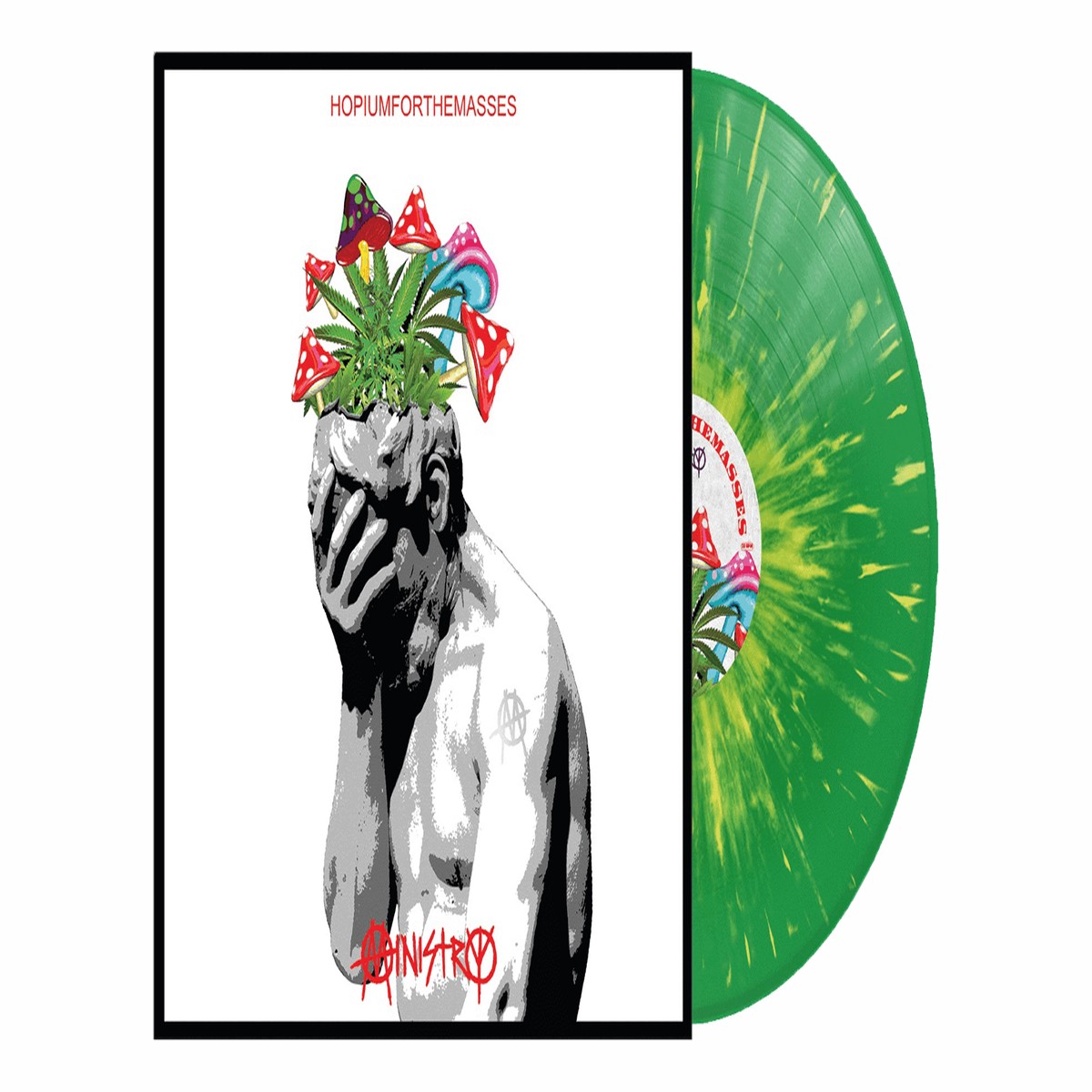 Ministry : HOPIUMFORTHEMASSES (Limited Edition Green/Yellow Splatter Vinyl)