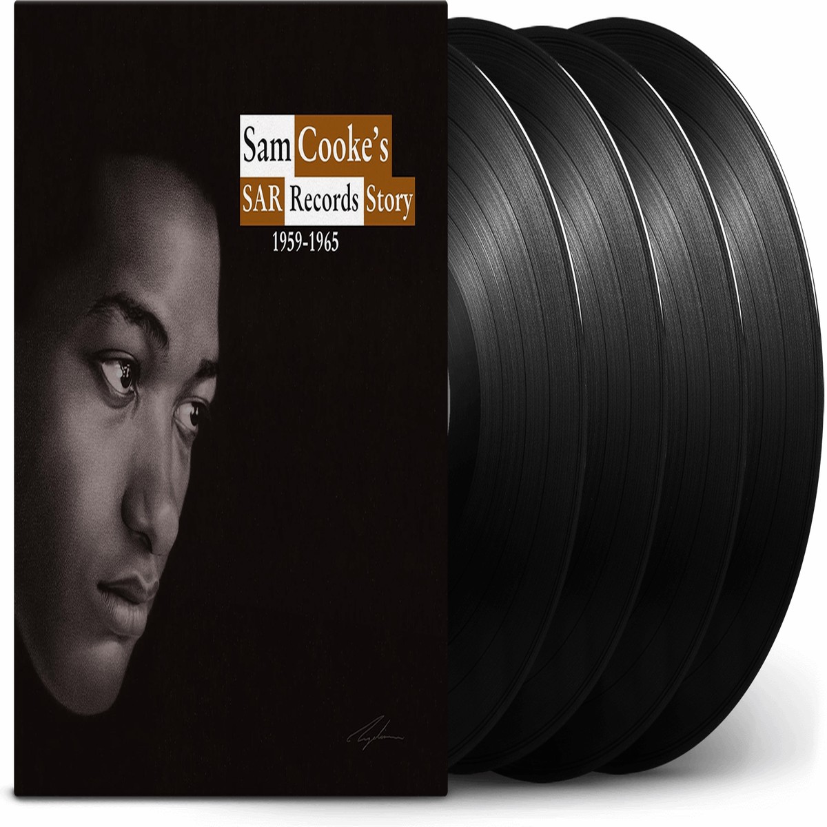 Sam Cooke : SAR Records Story 1959-1965 (4LP Set)