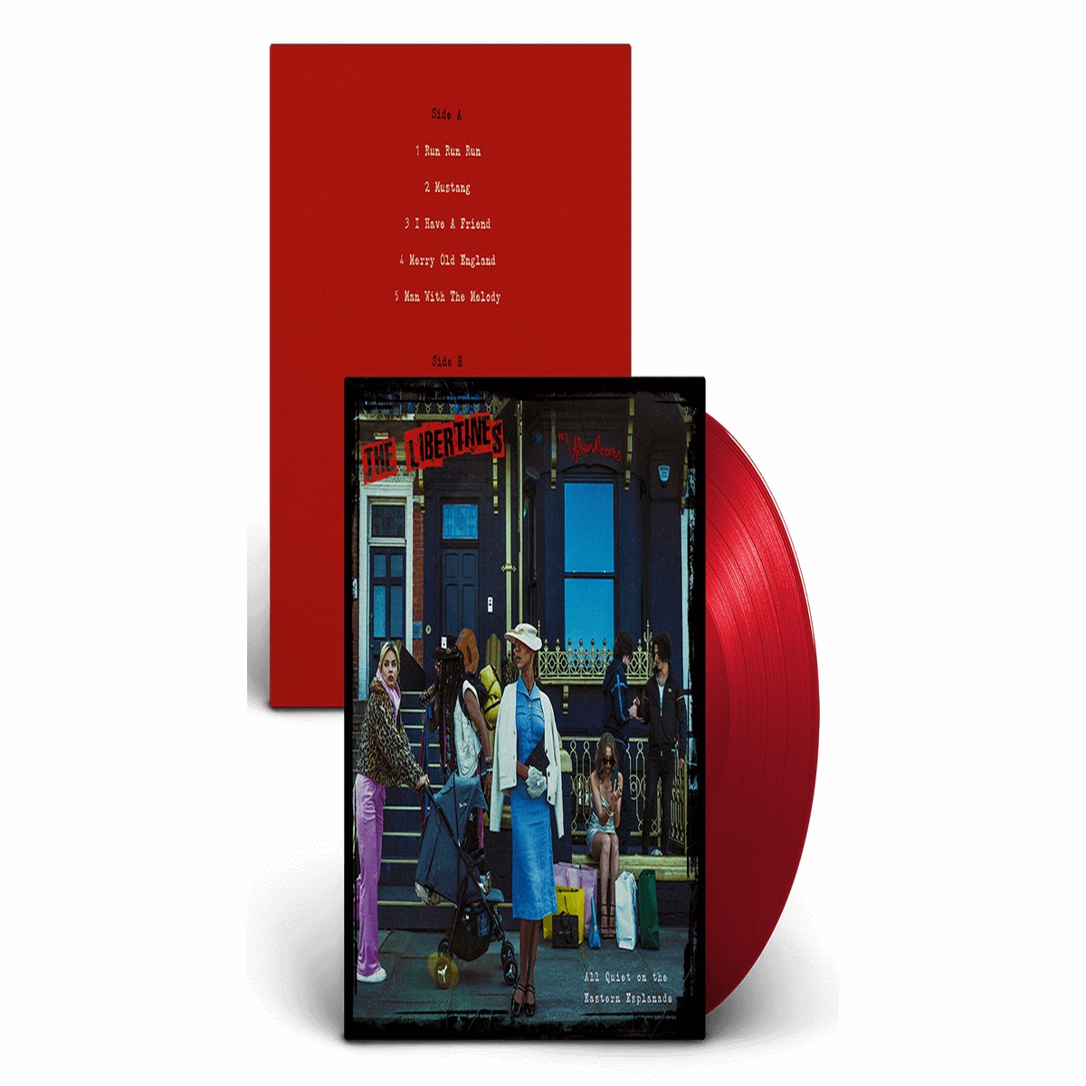 The Libertines : All Is Quite On The Eastern Esplanade (Red Vinyl) (Exclusive to The Record Hub.com)